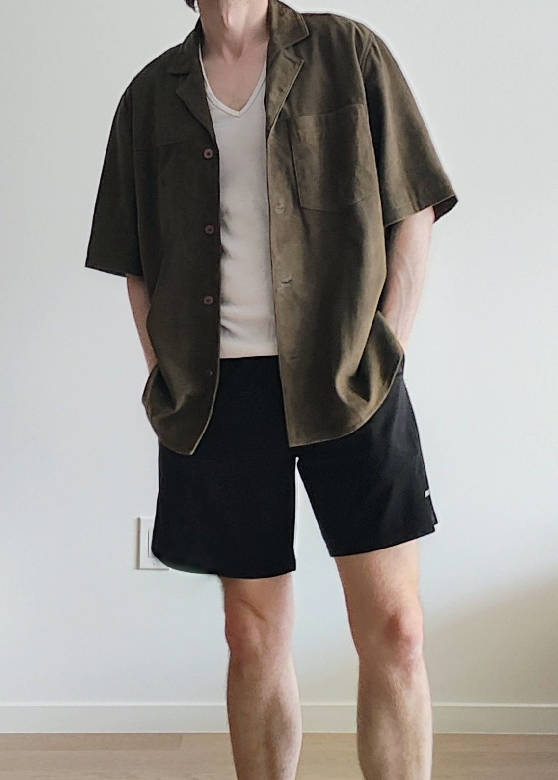 Deadwood (NWT) Suede Bahama Shirt - Olive - M Size US M / EU 48-50 / 2 - 8 Thumbnail