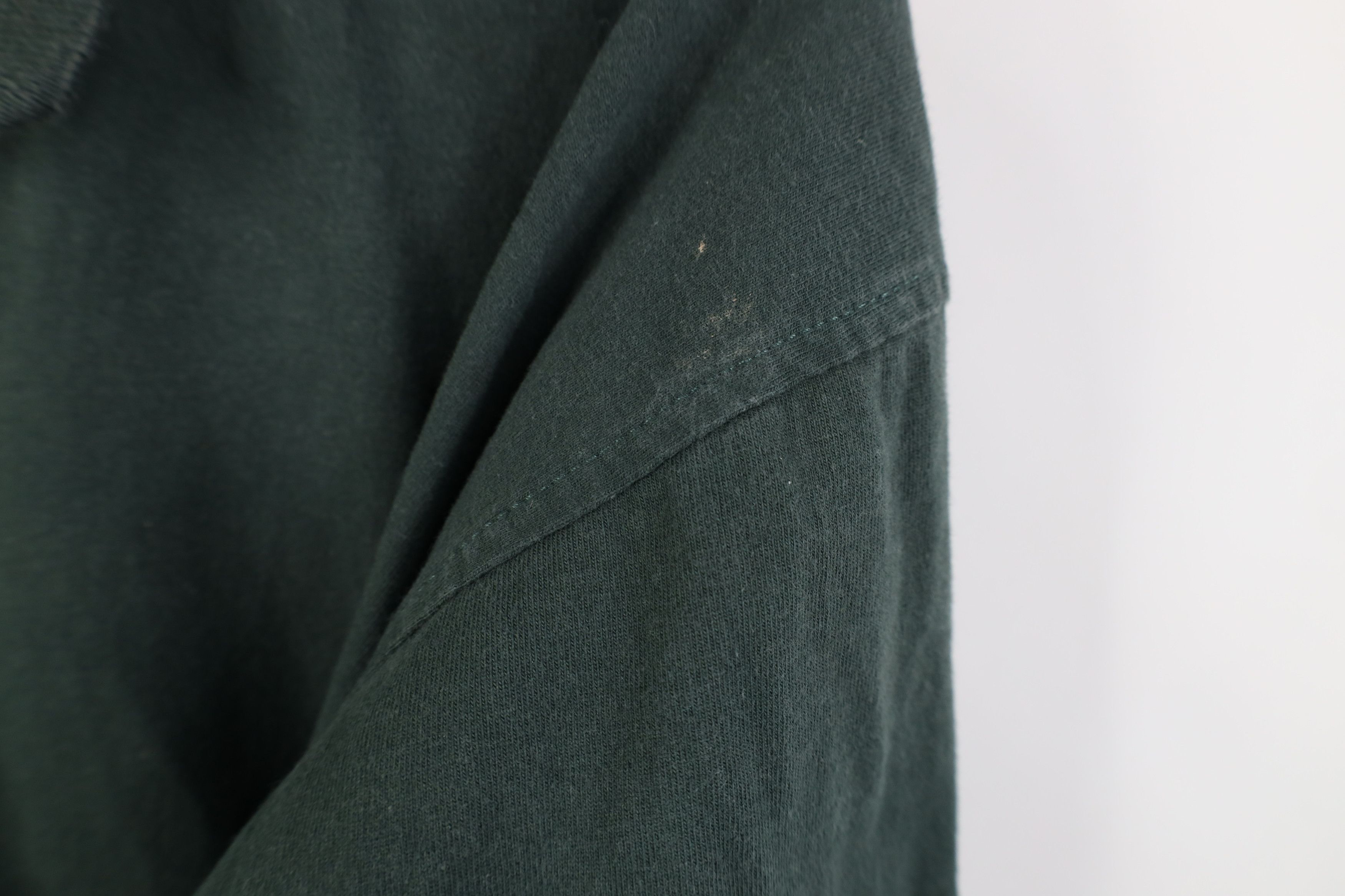 Vintage Vintage 90s Streetwear Blank Baggy Fit Golf Polo Shirt Green Size US L / EU 52-54 / 3 - 4 Thumbnail
