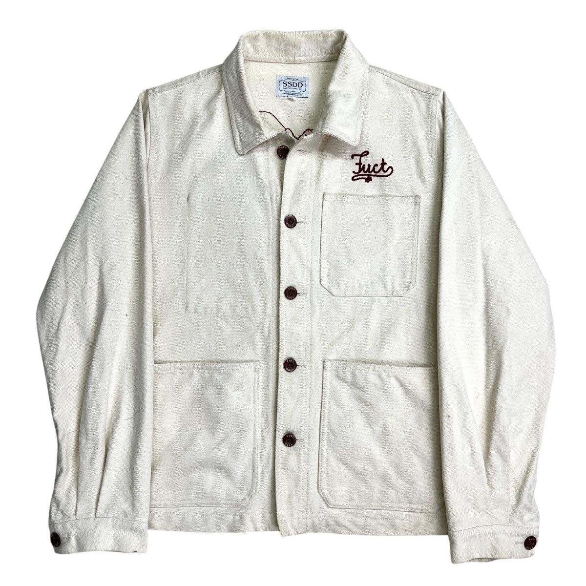 FUCT 🔥 SSDD THE FUCT MFG. FUEL HYDRATOR EMBROIDERY WORK JACKET Size US S / EU 44-46 / 1 - 3 Thumbnail