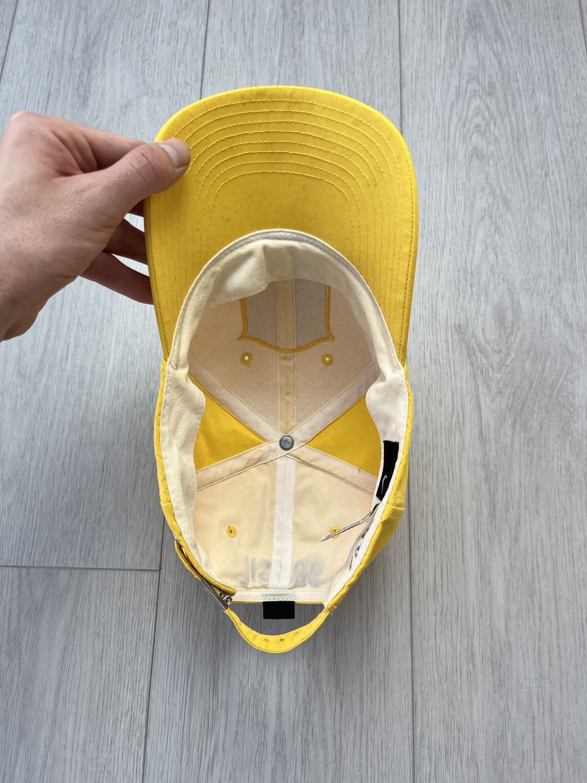Nike × Vintage Vintage Nike Brazil Cap Soccer Blokecore Football Y2K 90s Size ONE SIZE - 12 Thumbnail