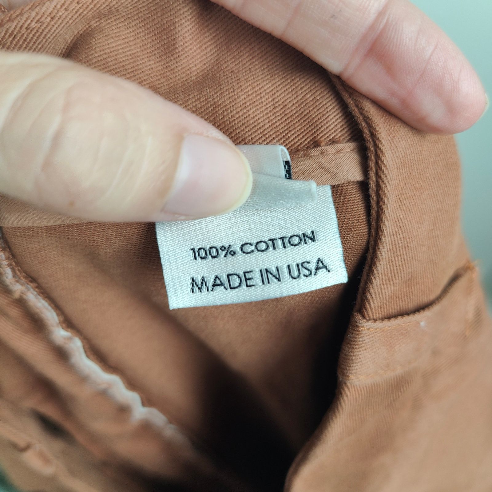 Other Esby Chino Pants 34 Rust Clay Orange Preppy Slow Fashion Size US 34 / EU 50 - 10 Thumbnail