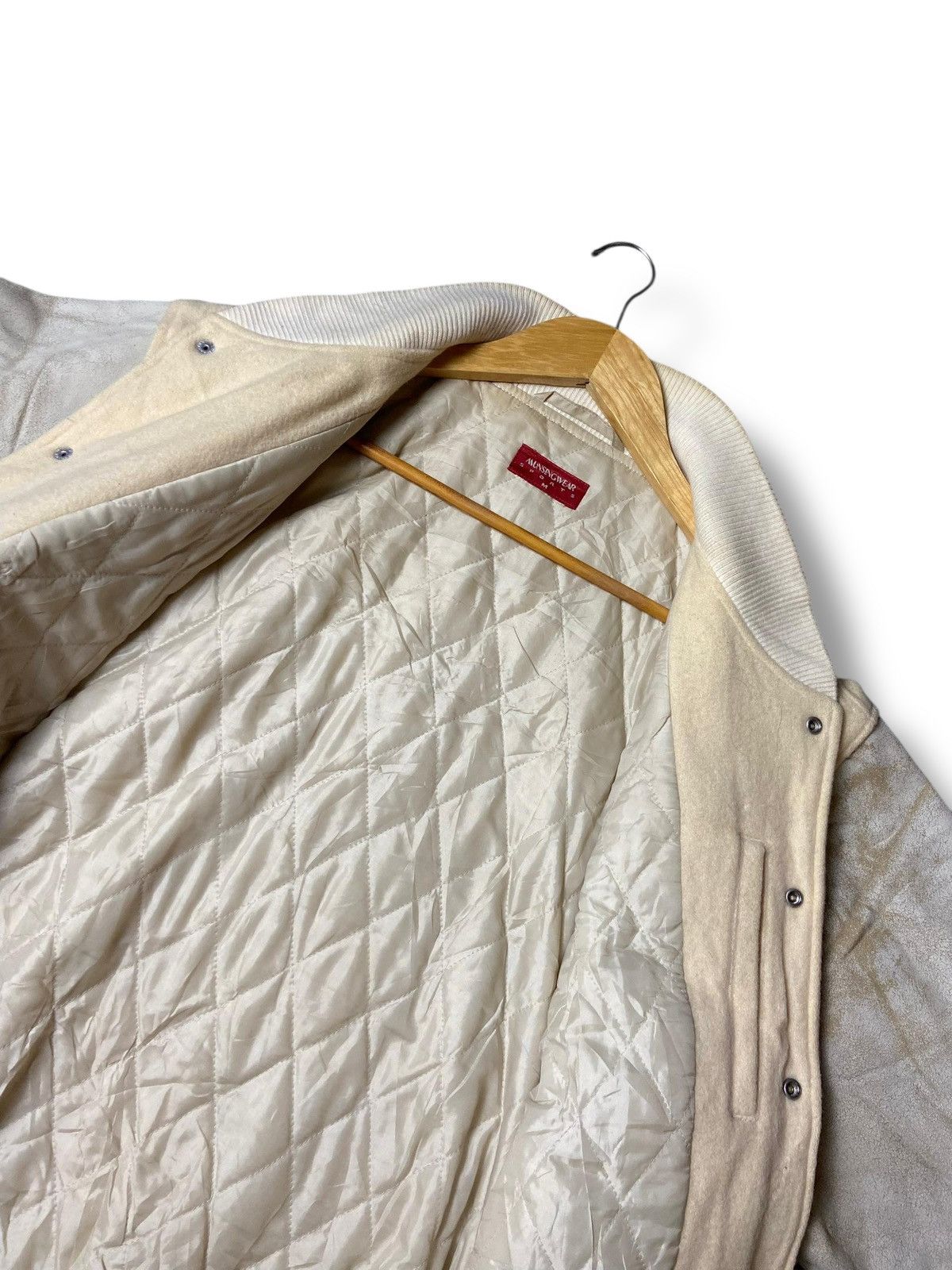 Japanese Brand × Vintage MUNSINGWEAR SPORTS Brand Varsity Jacket (121) Size US M / EU 48-50 / 2 - 4 Thumbnail