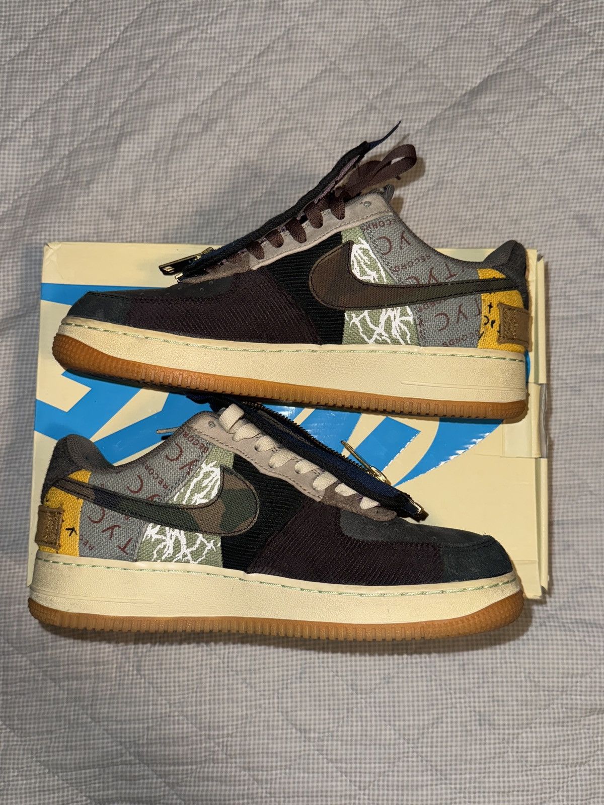 Nike × Travis Scott Air force 1 ‘ cactus jack ‘ Size US 8.5 / EU 41-42 - 2 Thumbnail