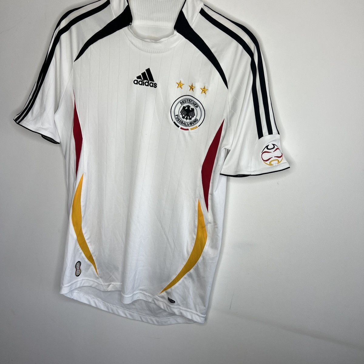 Adidas Vintage Adidas Germany Soccer Jersey T-shirt Y2K USA Bloke Size US M / EU 48-50 / 2 - 2 Thumbnail
