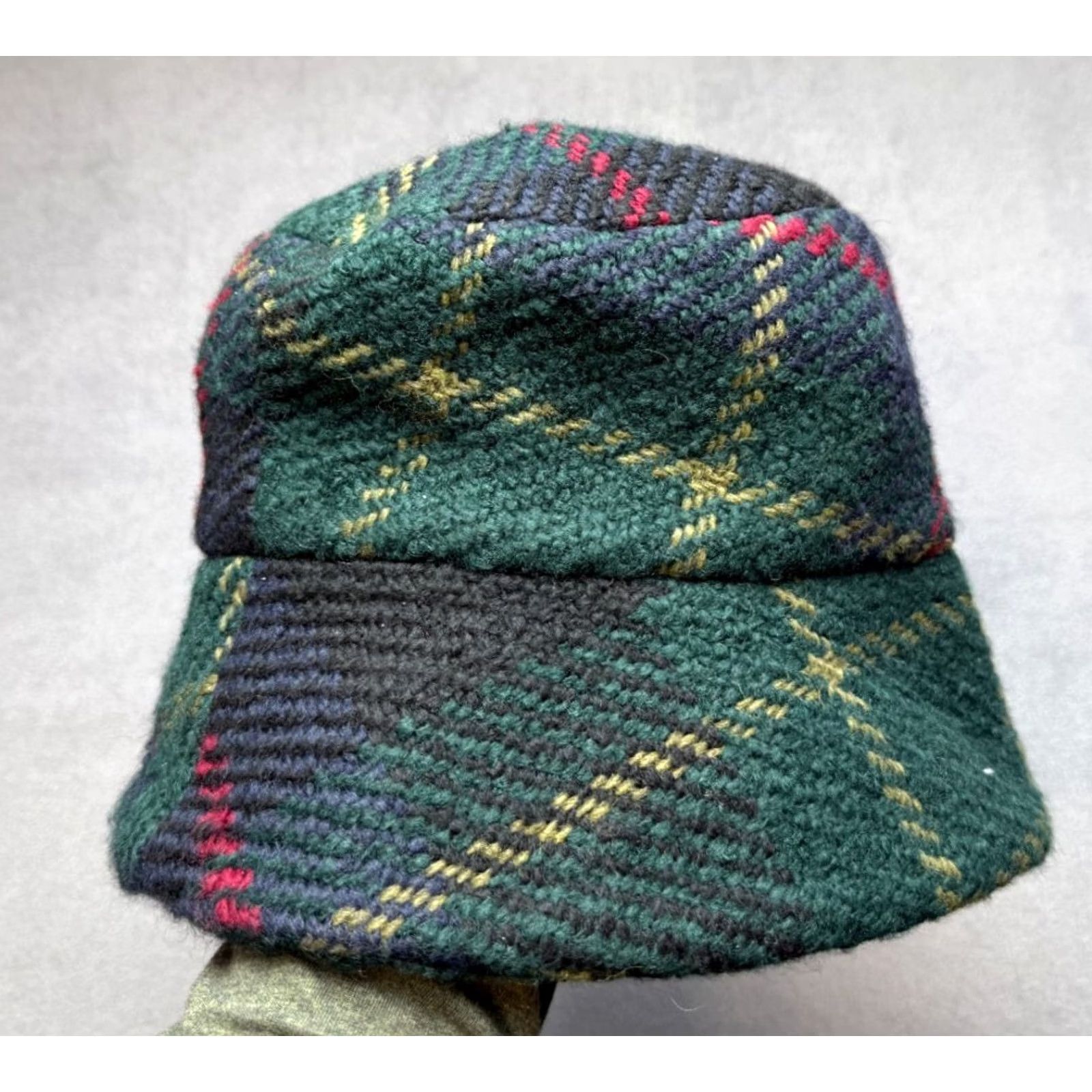 Vintage John Branigan Wool Blend Green Ireland Bucket Hat Womens One Size Tweed Size ONE SIZE - 2 Thumbnail