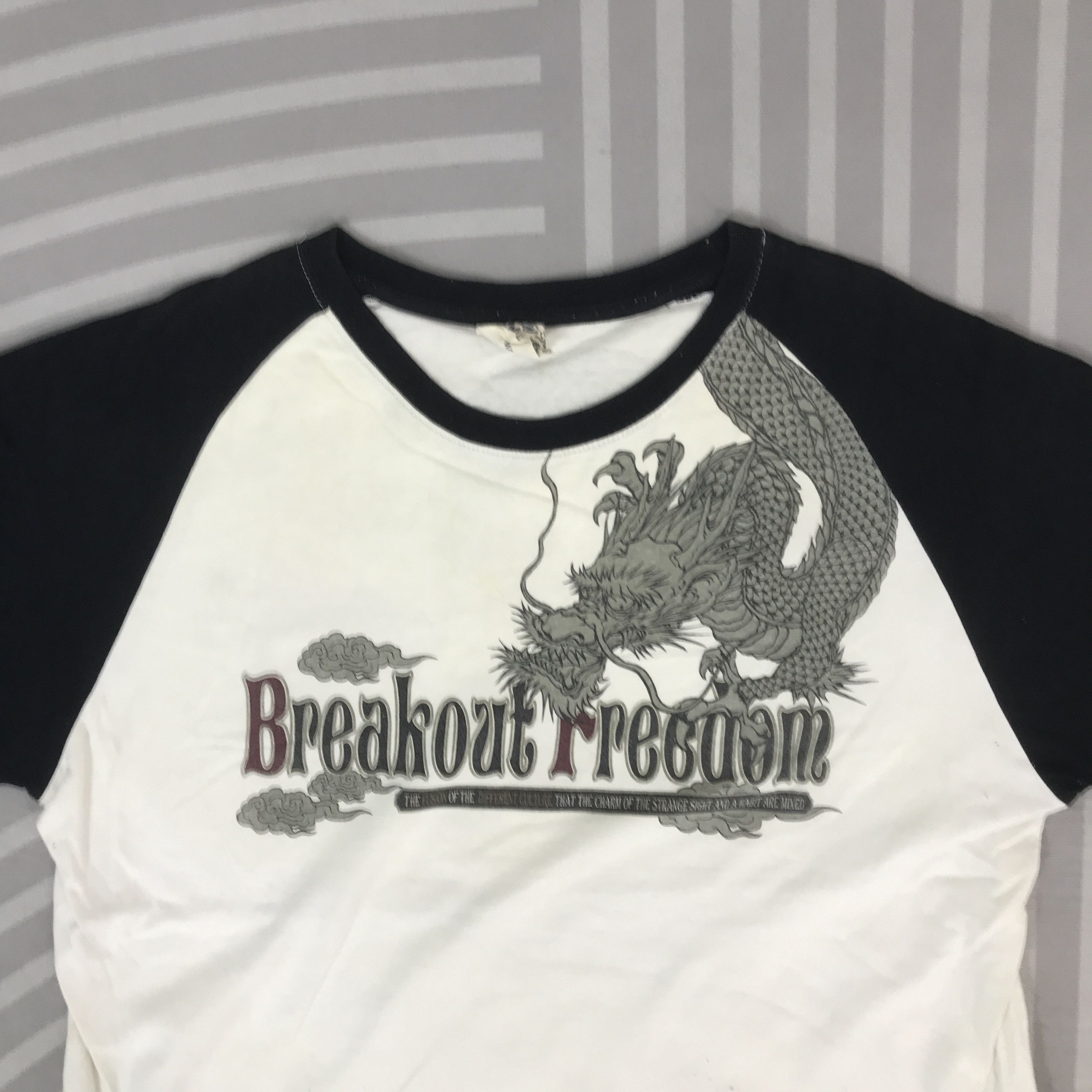 Japanese Brand Vintage Breakout Freedom japan design Rare Tshirts Size US XL / EU 56 / 4 - 4 Thumbnail