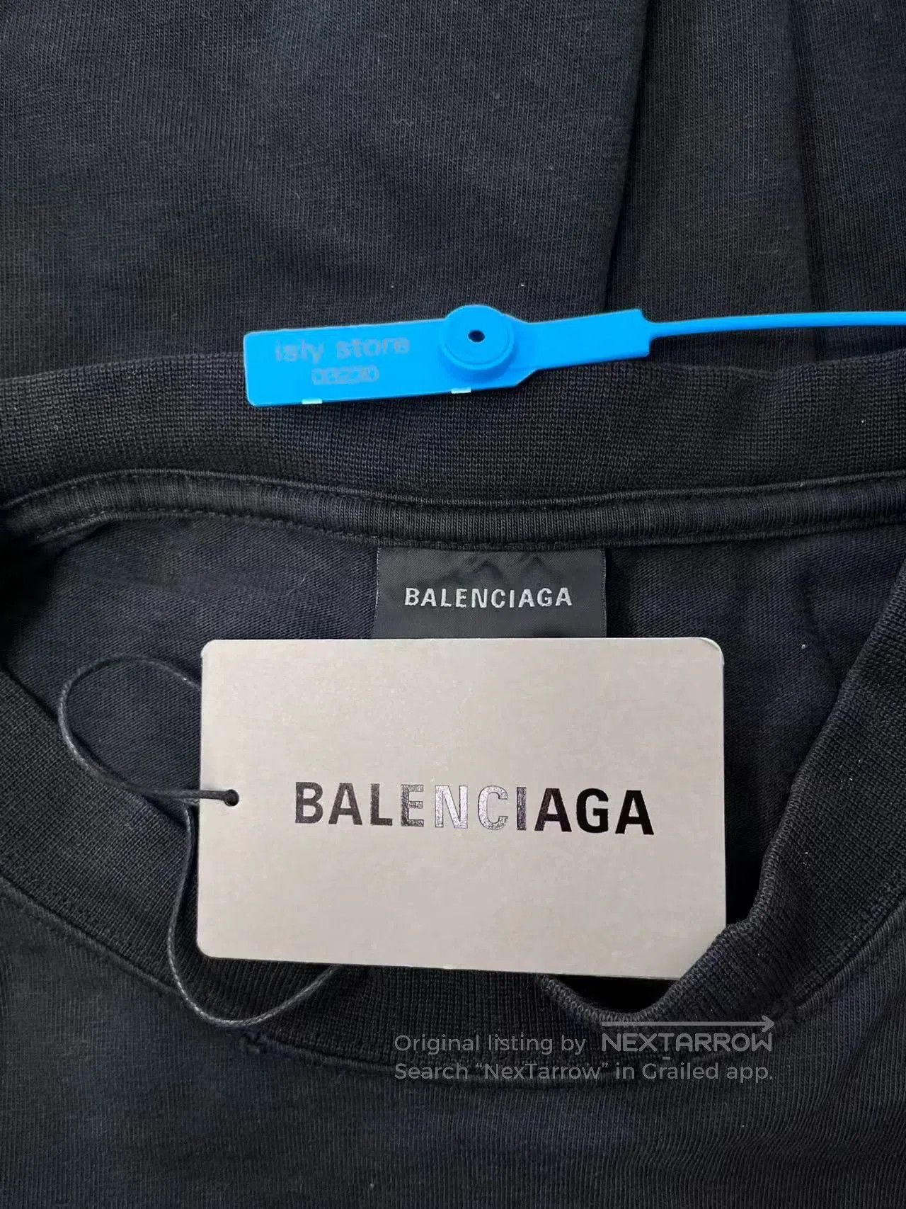 Balenciaga Balenciaga Logo Print Crewneck Short Sleeve T-shirt. Size US XL / EU 56 / 4 - 5 Thumbnail