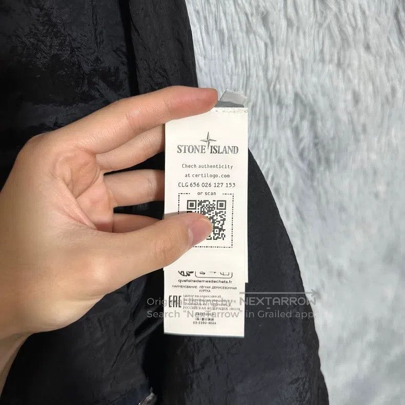 Stone Island Stone Island Metal Nylon Jacket Coat Black Color Size L Size US L / EU 52-54 / 3 - 6 Thumbnail