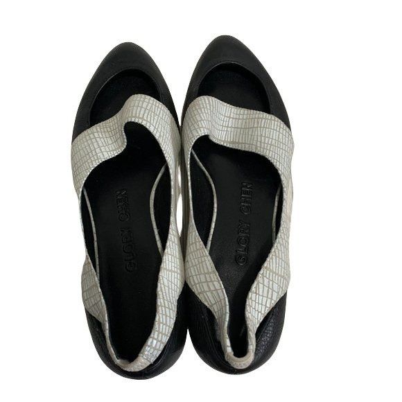 Other Glory Chen Leather Rubber Sole Sling Back Shoes 7.5 Size US 7.5 / IT 37.5 - 7 Thumbnail