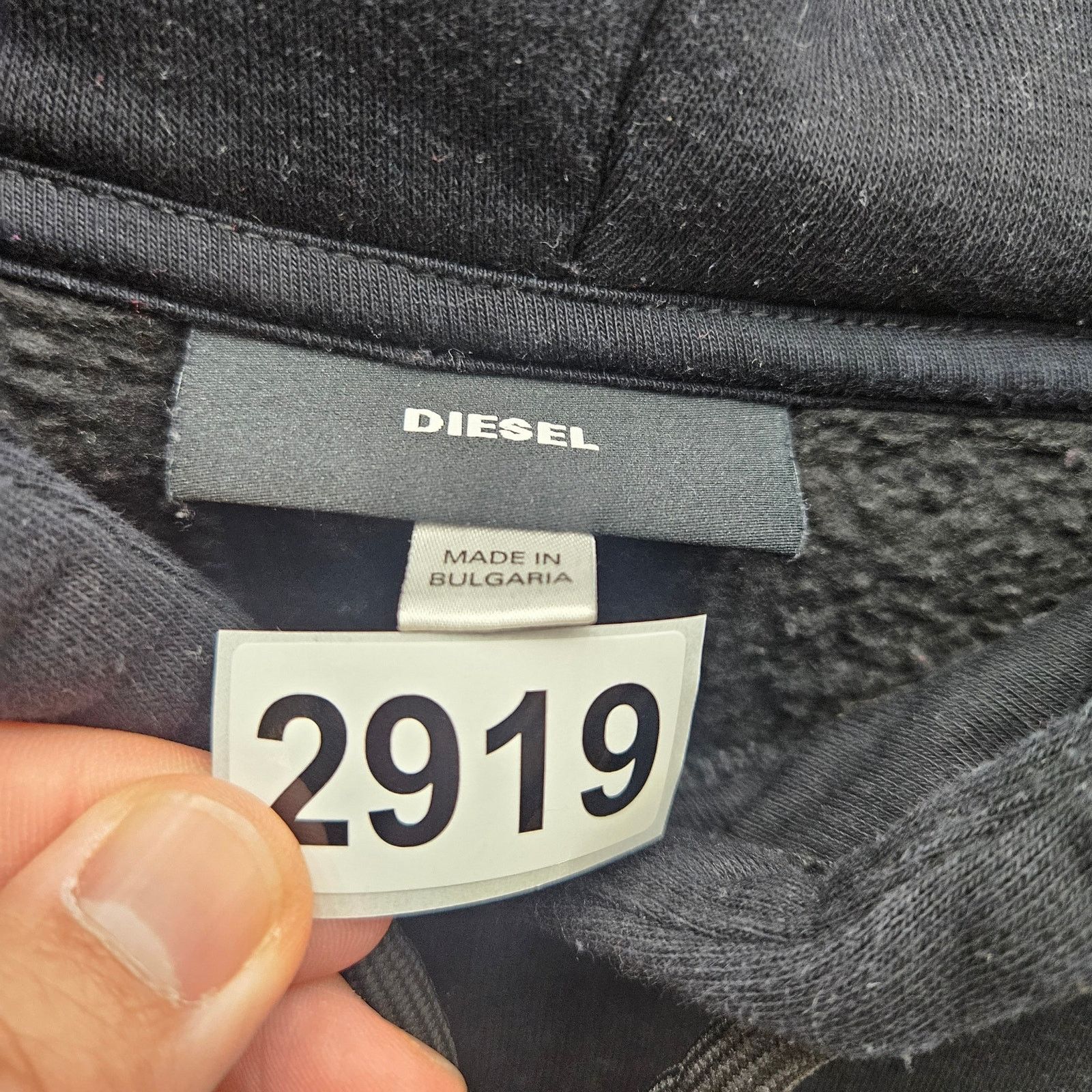 Diesel DIESEL WOMEN'S XS D-OXI-A1 HOODED LOOSE FIT SWEATER DRESS Size XS / US 0-2 / IT 36-38 - 5 Thumbnail
