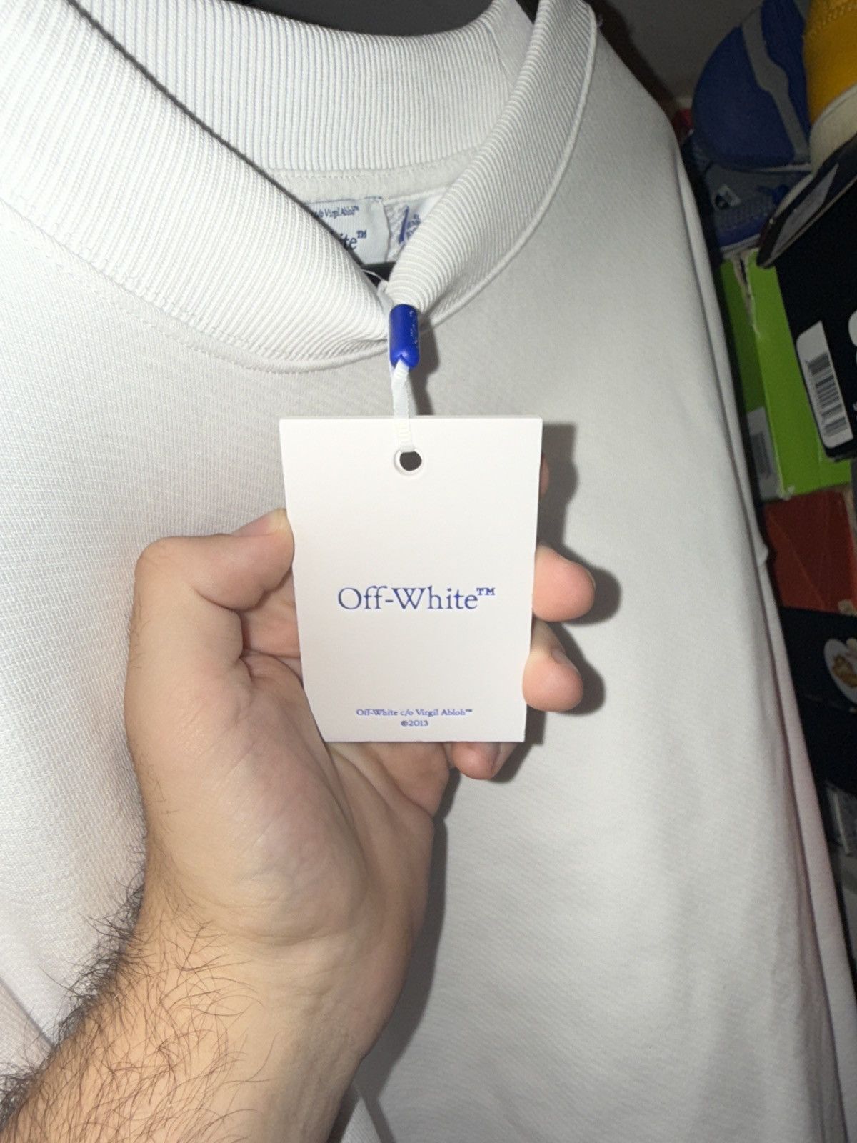 Off-White Off White Arrows Crewneck size XL Size US XL / EU 56 / 4 - 4 Thumbnail