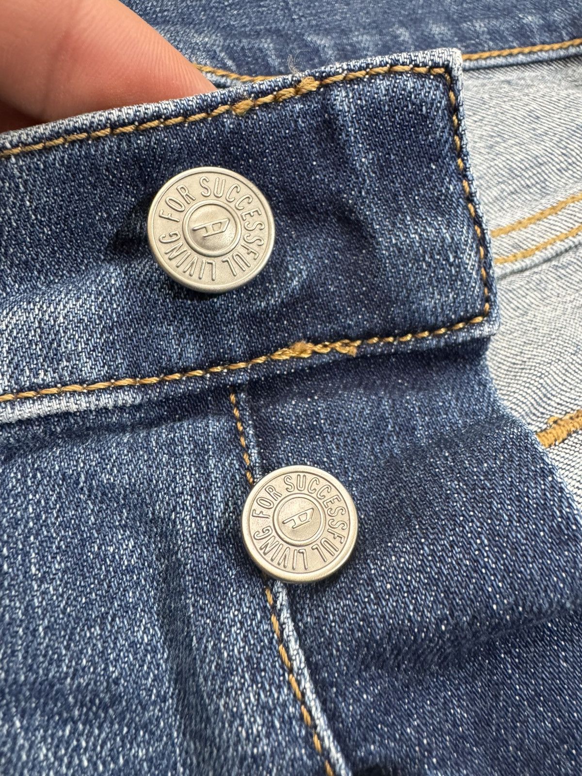Diesel × Vintage Crazy Vintage Y2K Diesel Jeans Slim Size US 30 / EU 46 - 10 Thumbnail
