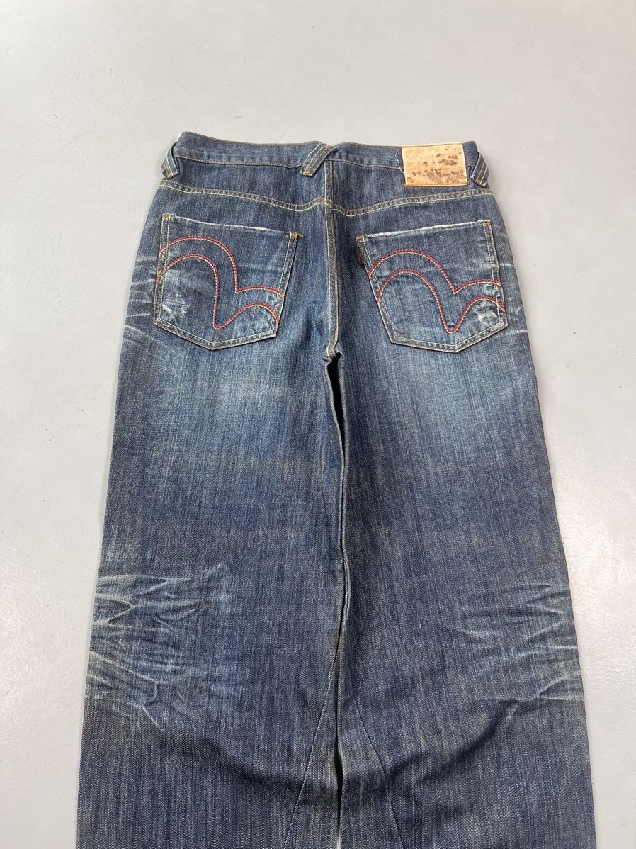 Japanese Brand Vintag Evisu inspired seagull denim pant Size US 30 / EU 46 - 4 Thumbnail