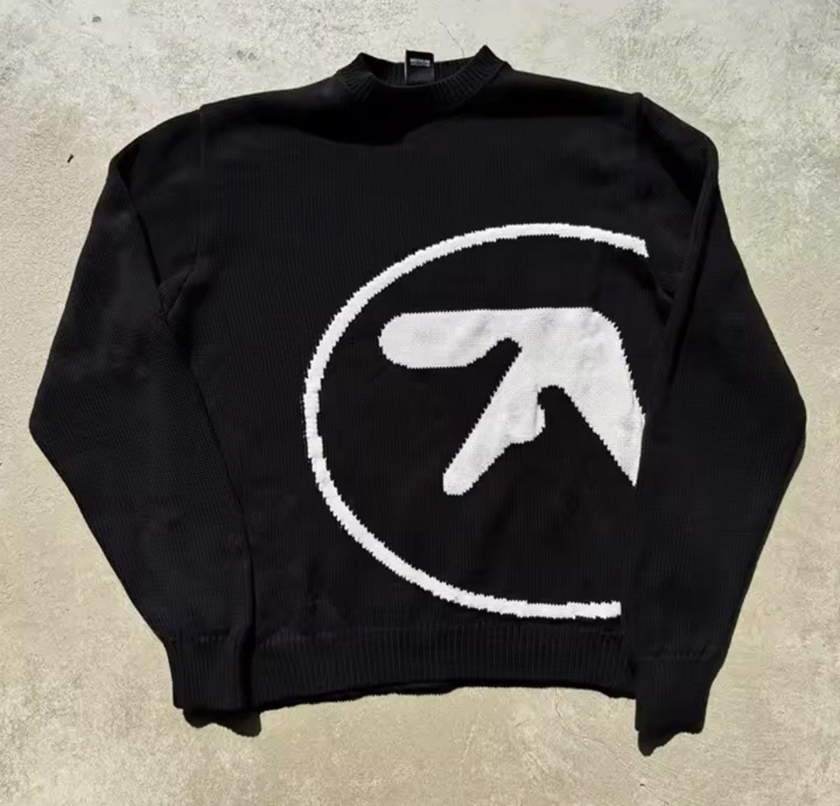 Other Y2K Street Aphex Pattern Sweater Jacquard Knit Sweatshirt Size US L / EU 52-54 / 3 - 1 Thumbnail