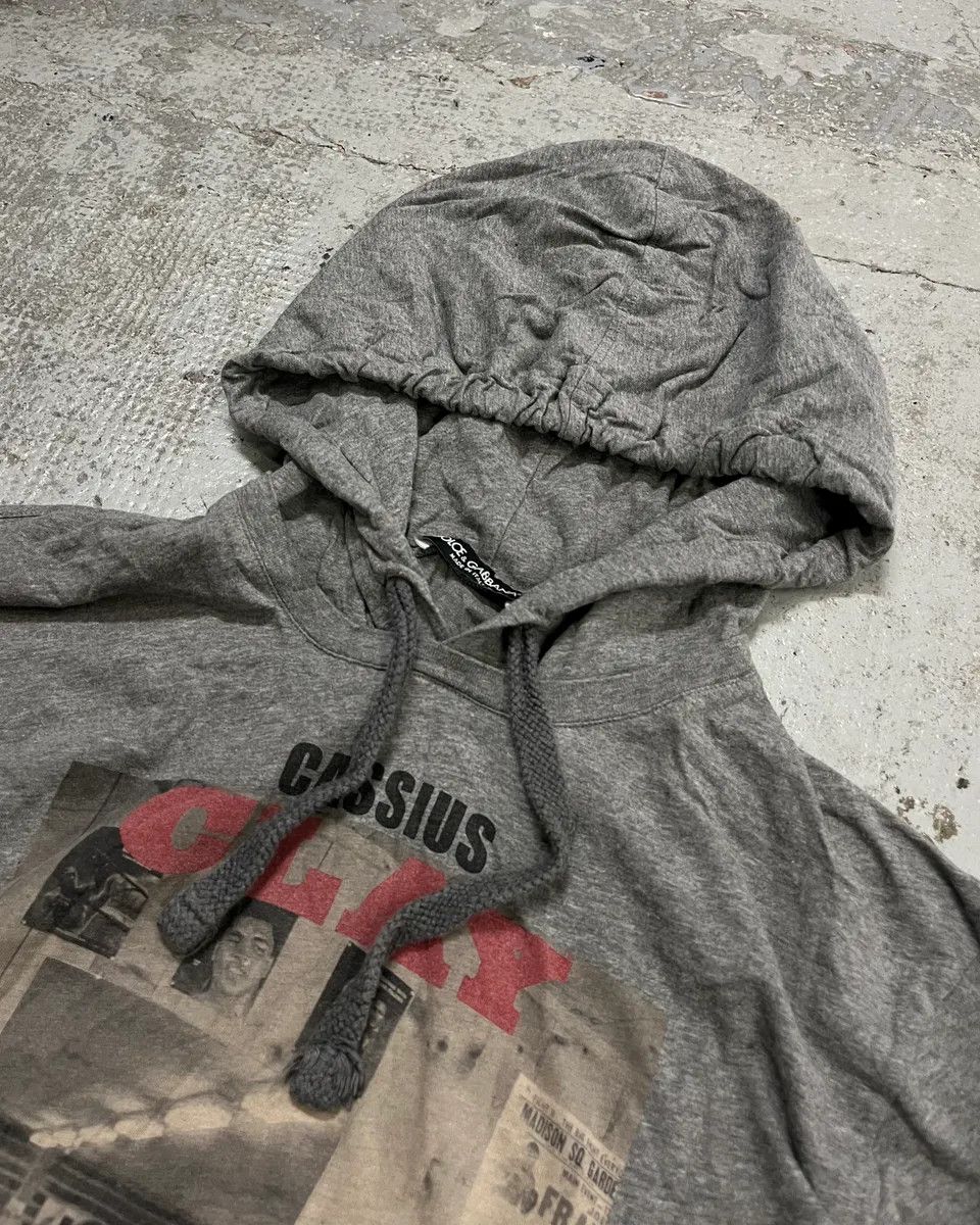 Dolce & Gabbana 2010s Dolce & Gabbana Grey Muhammad Ali Graphic Hoodie T-Shirt Size US M / EU 48-50 / 2 - 5 Thumbnail