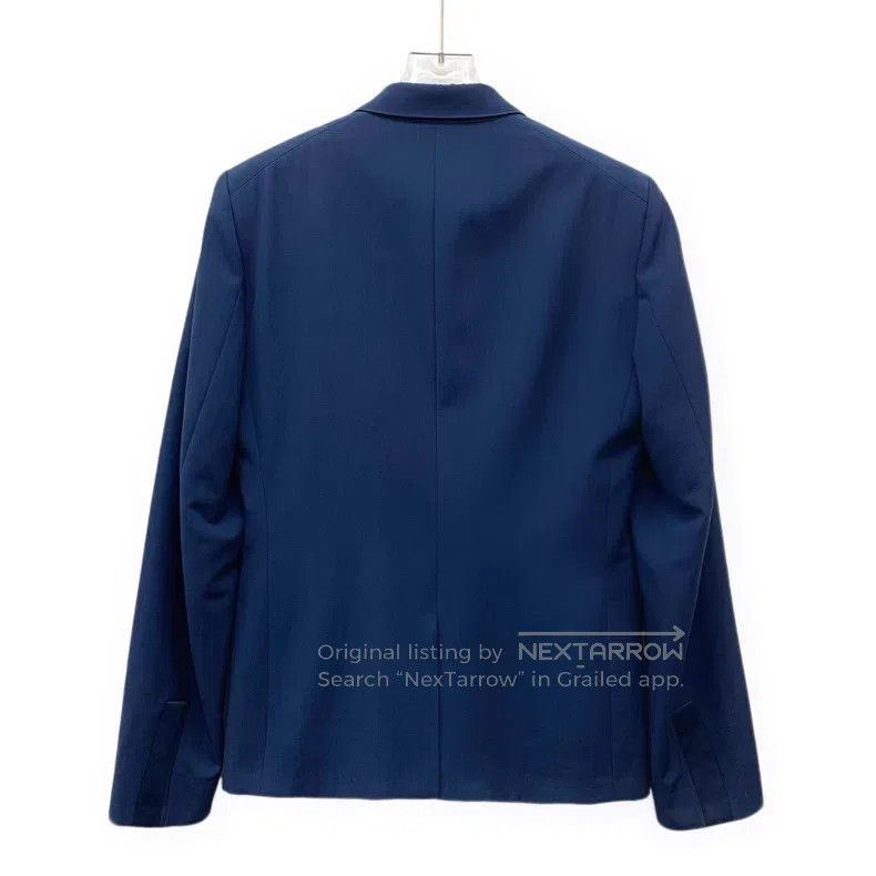 Dior Dior Dark blue wool lapel long-sleeved suit Size 44R - 2 Thumbnail