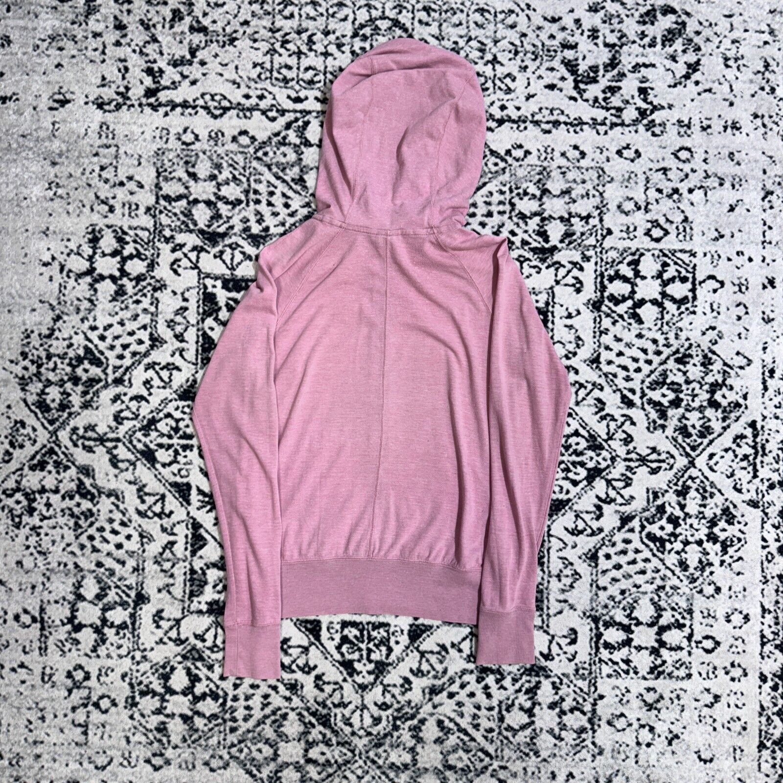 Nike × Vintage Nike Powder Pink Cotton Hoodie Zip Size S Tech Fleece Sport Size US S / EU 44-46 / 1 - 12 Thumbnail