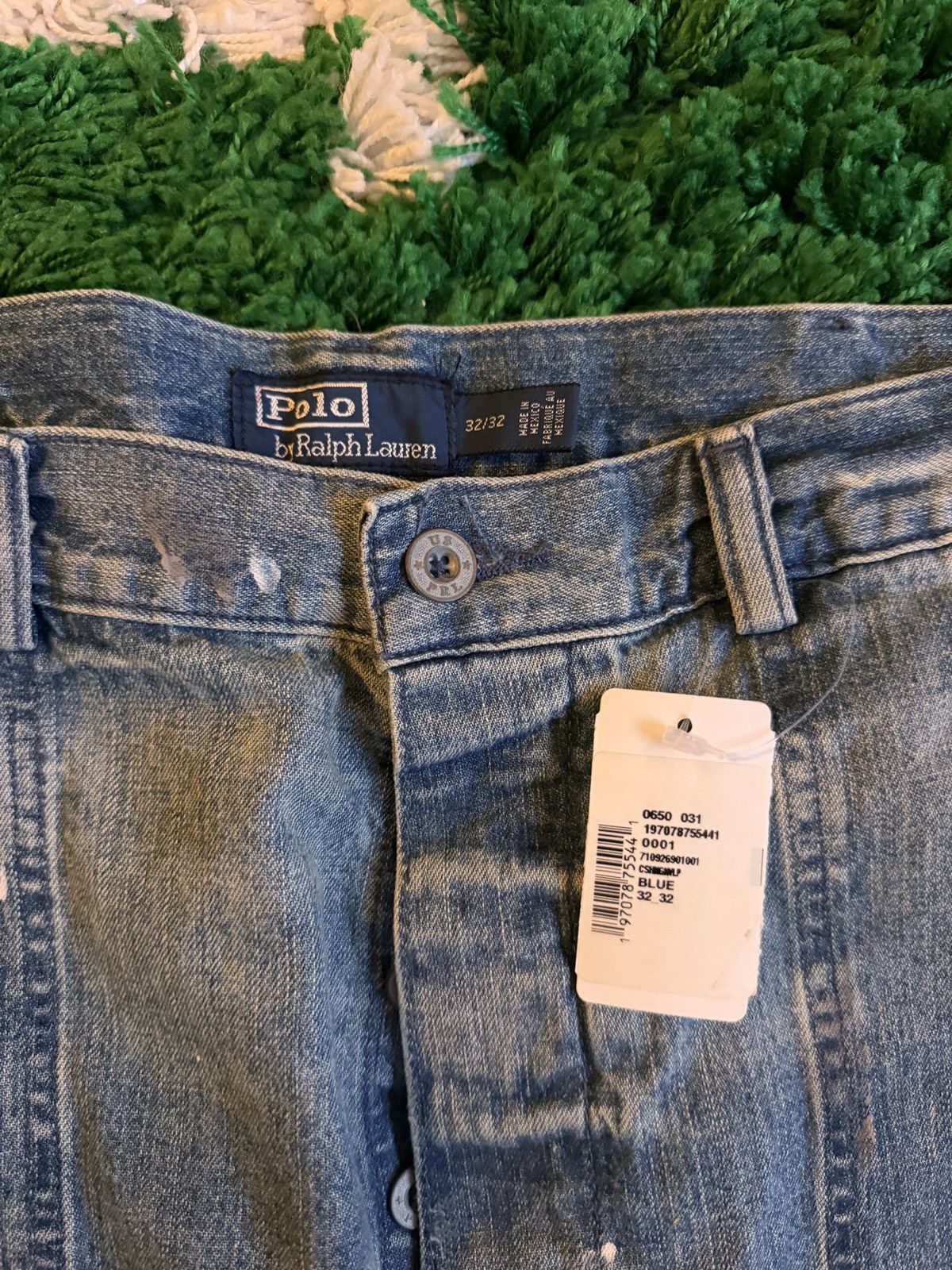 Polo Ralph Lauren Polo Ralph Lauren paint splatter denim jeans Size US 32 / EU 48 - 2 Thumbnail