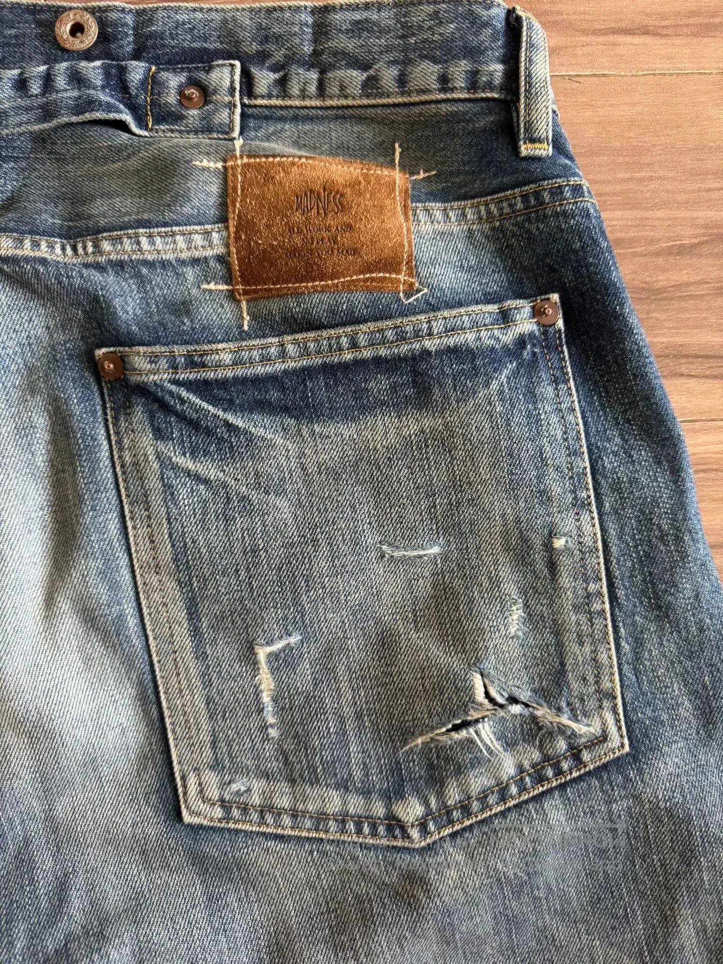 Madness MADNESS 24AW Japanese Denim Jeans. Size US 38 / EU 54 - 4 Thumbnail