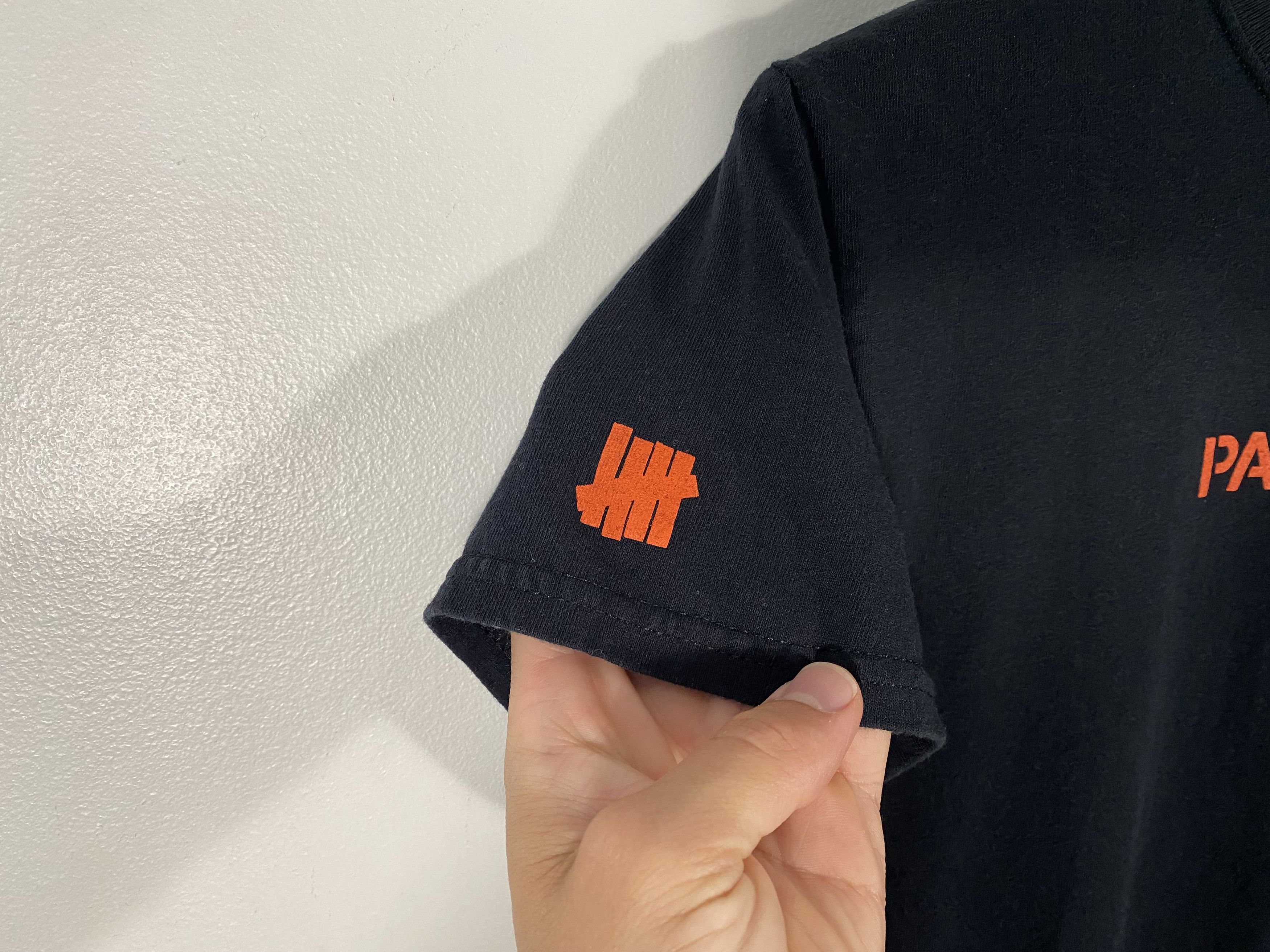 Anti Social Social Club × Undefeated Anti Social Social Club x Undefeated 'Paranoid' Tee Black Size US S / EU 44-46 / 1 - 4 Thumbnail
