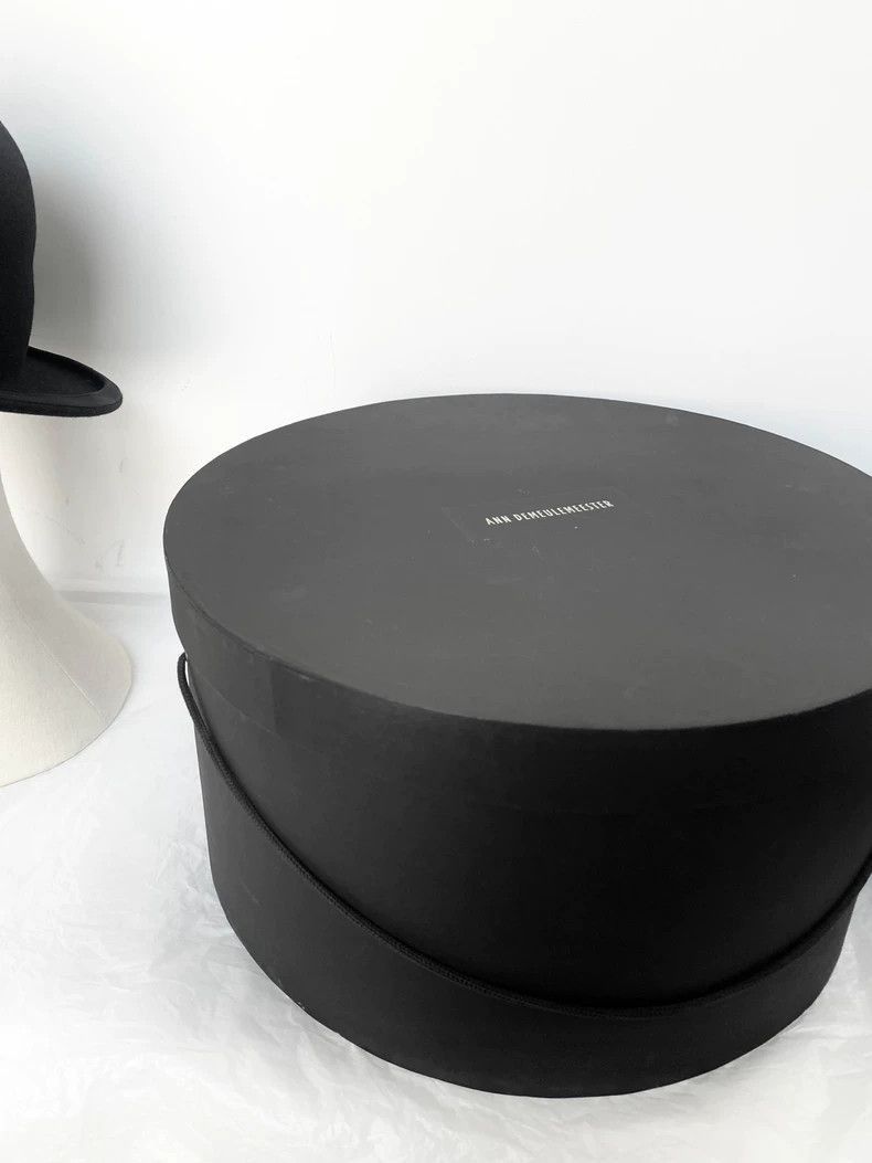 Ann Demeulemeester Ann demeulemeester 2006fall Black bowler hat-2506 Size ONE SIZE - 4 Thumbnail
