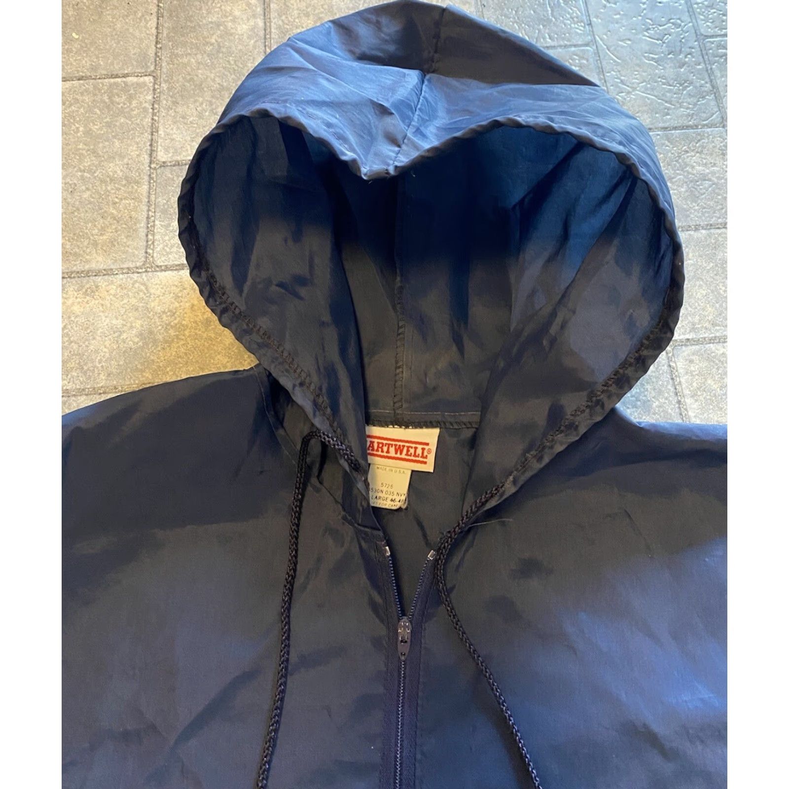 Vintage Hartwell Jacket Mens XL Made In USA With Kangaroo Pocket Air Force Lightweight Size US XL / EU 56 / 4 - 7 Thumbnail