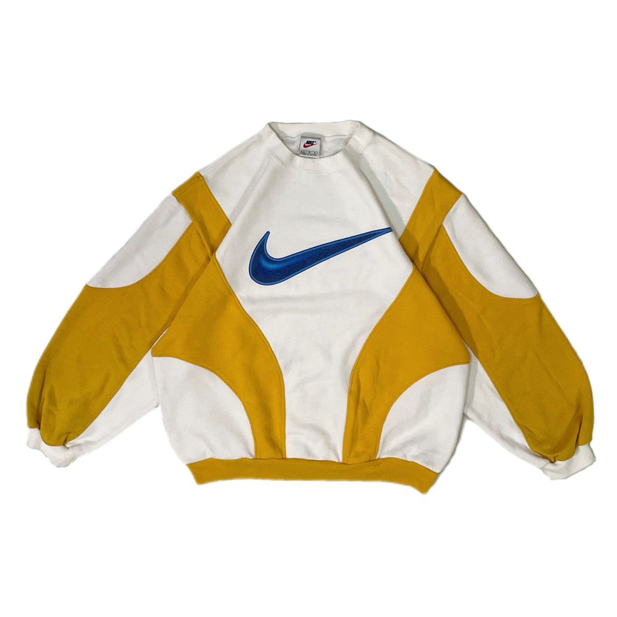 Nike × Vintage 90s Vintage Nike Sweatshirt Size US L / EU 52-54 / 3 - 1 Thumbnail
