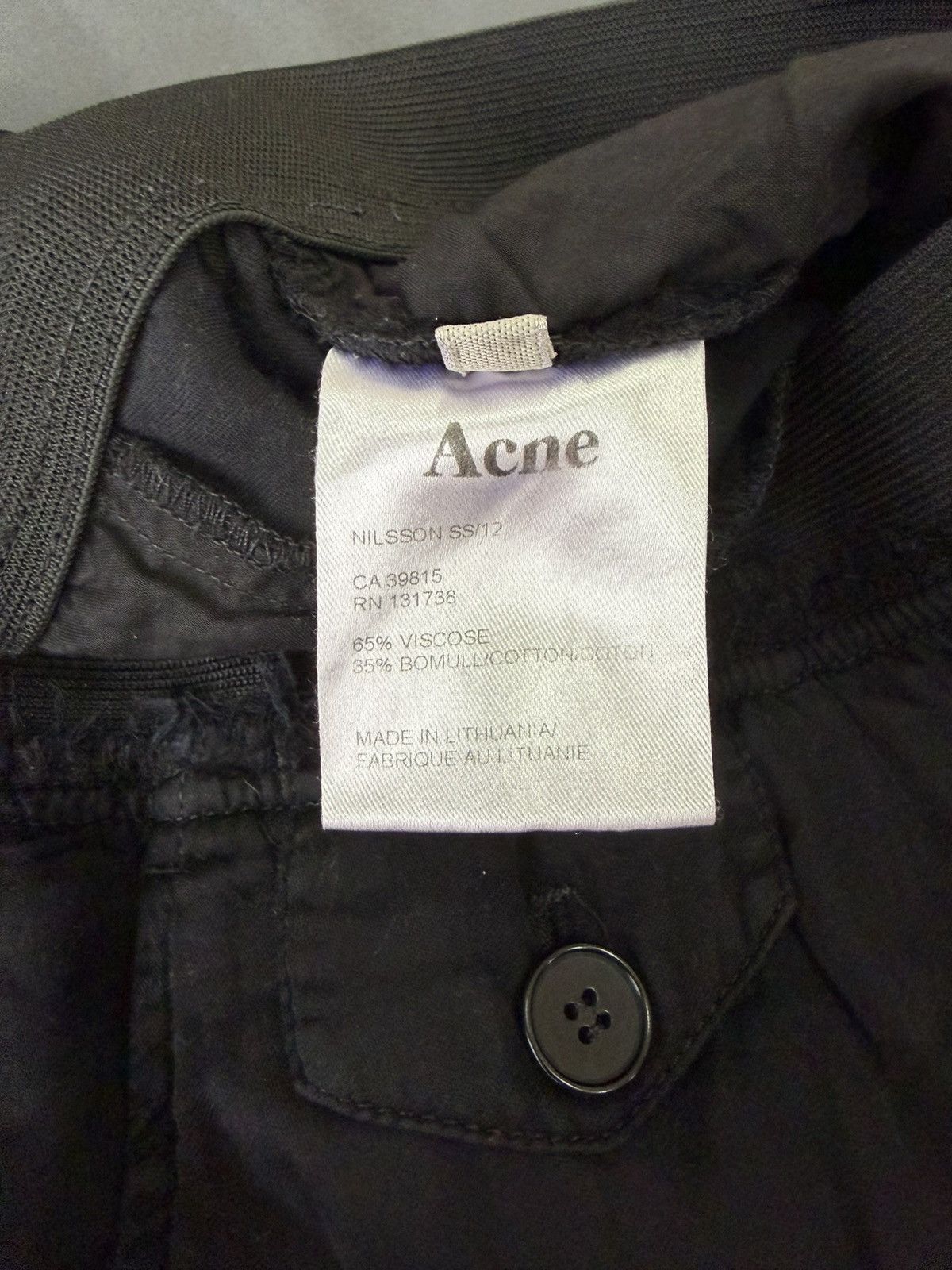 Acne Studios Acne Studio SS12 Nilsson Pants Size US 30 / EU 46 - 5 Thumbnail