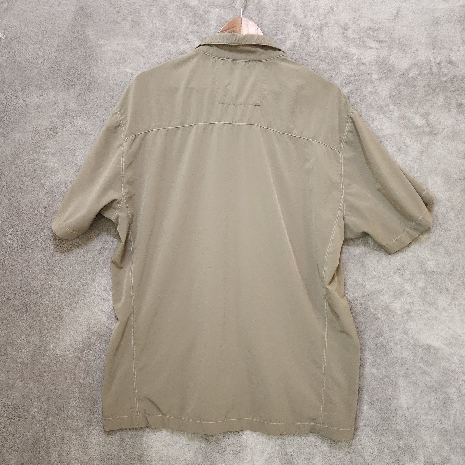 Kuhl Kuhl Men's L Olive Green Hiking Shirt Ruffled Collar Size US L / EU 52-54 / 3 - 3 Thumbnail
