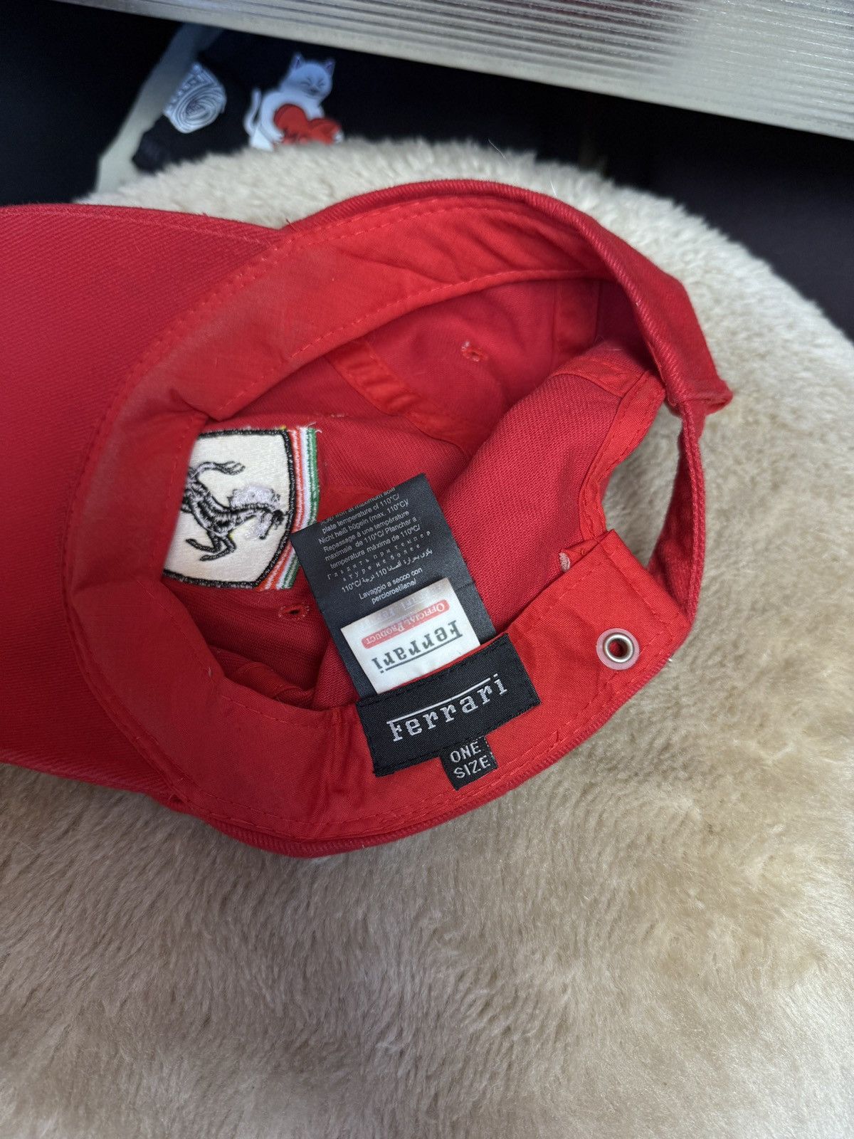 Ferrari Ferrari Cap 1999 Embroidered logo Official Merchandise Size ONE SIZE - 9 Thumbnail