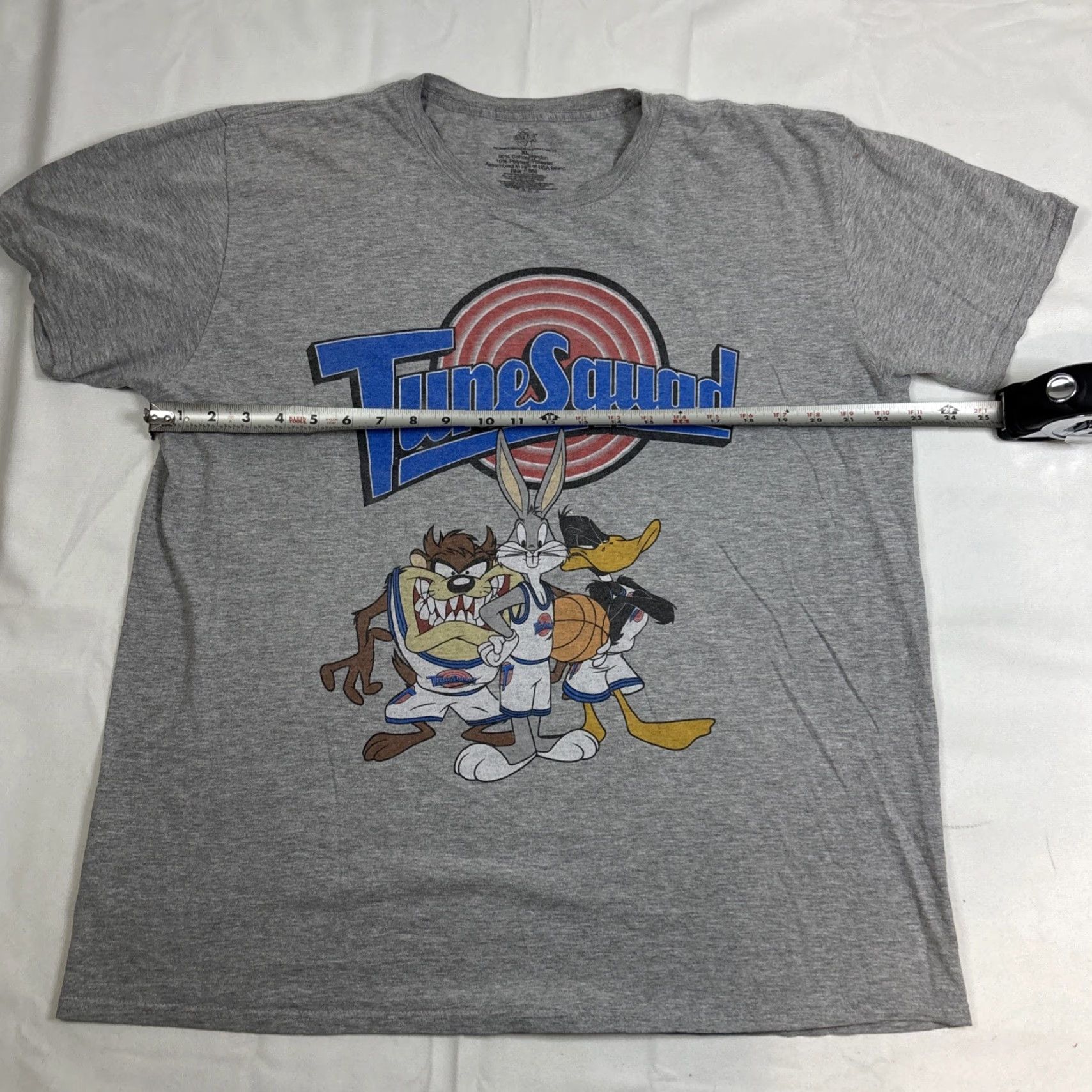 Jordan Brand Tune Squad Shirt Mens XL Gray Short Sleeve Space Jam Jordan T-Shirt Size US XL / EU 56 / 4 - 4 Thumbnail