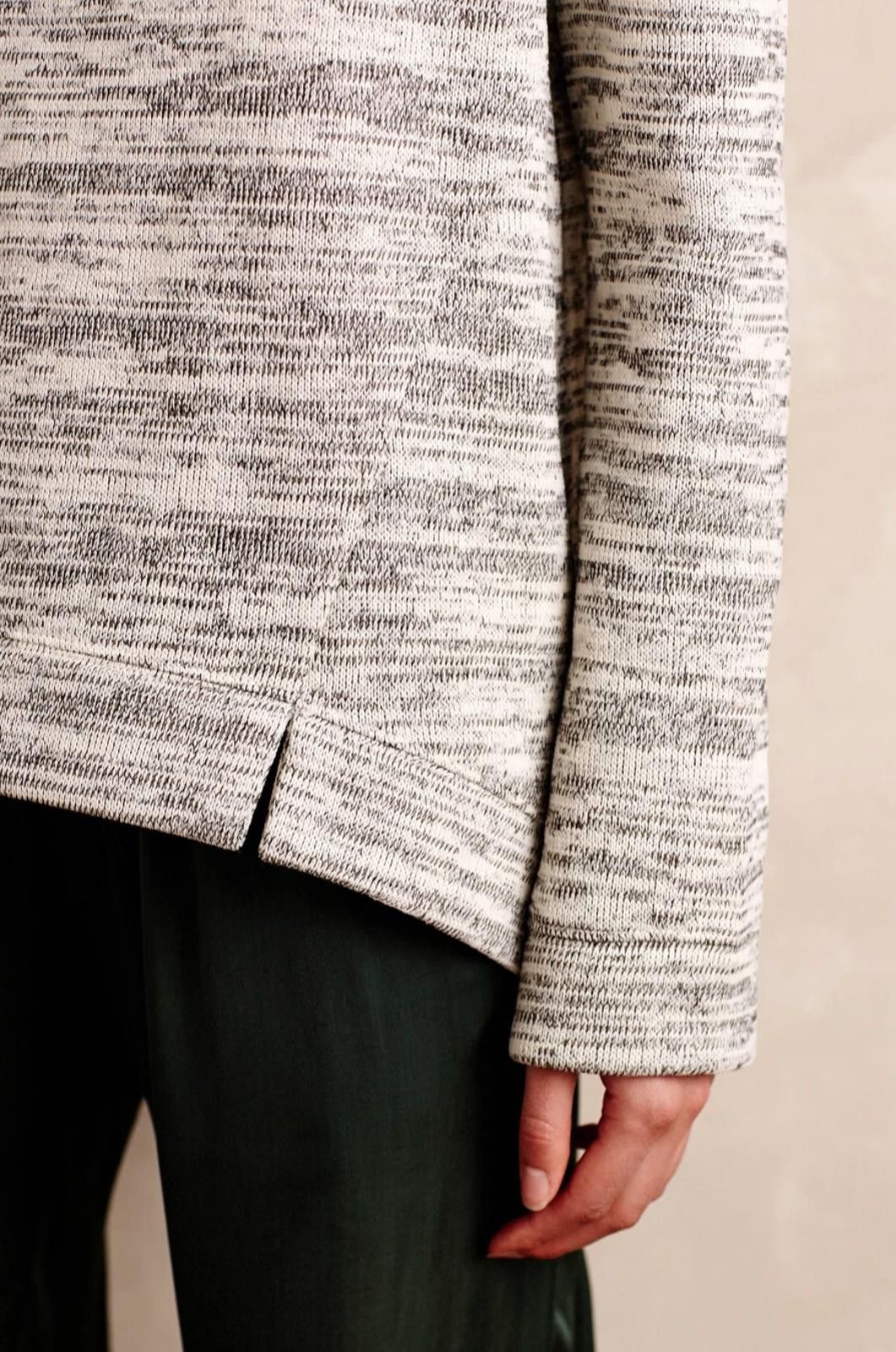 Anthropologie Anthropologie Saturday Sunday Space-Dye Cowl Neck Sweater- M Size M / US 6-8 / IT 42-44 - 3 Thumbnail
