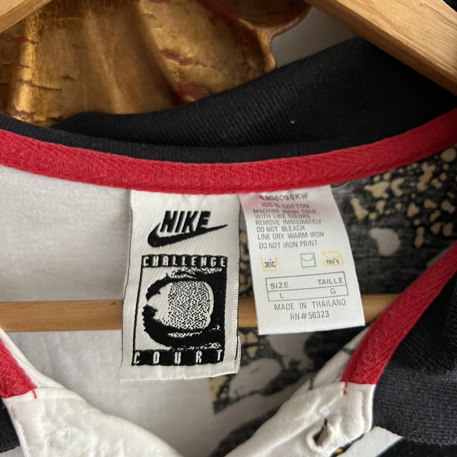 Nike Rare NIKE x ANDRE AGASSI Challenge Court Tennis 90s Tee Size US L / EU 52-54 / 3 - 7 Thumbnail