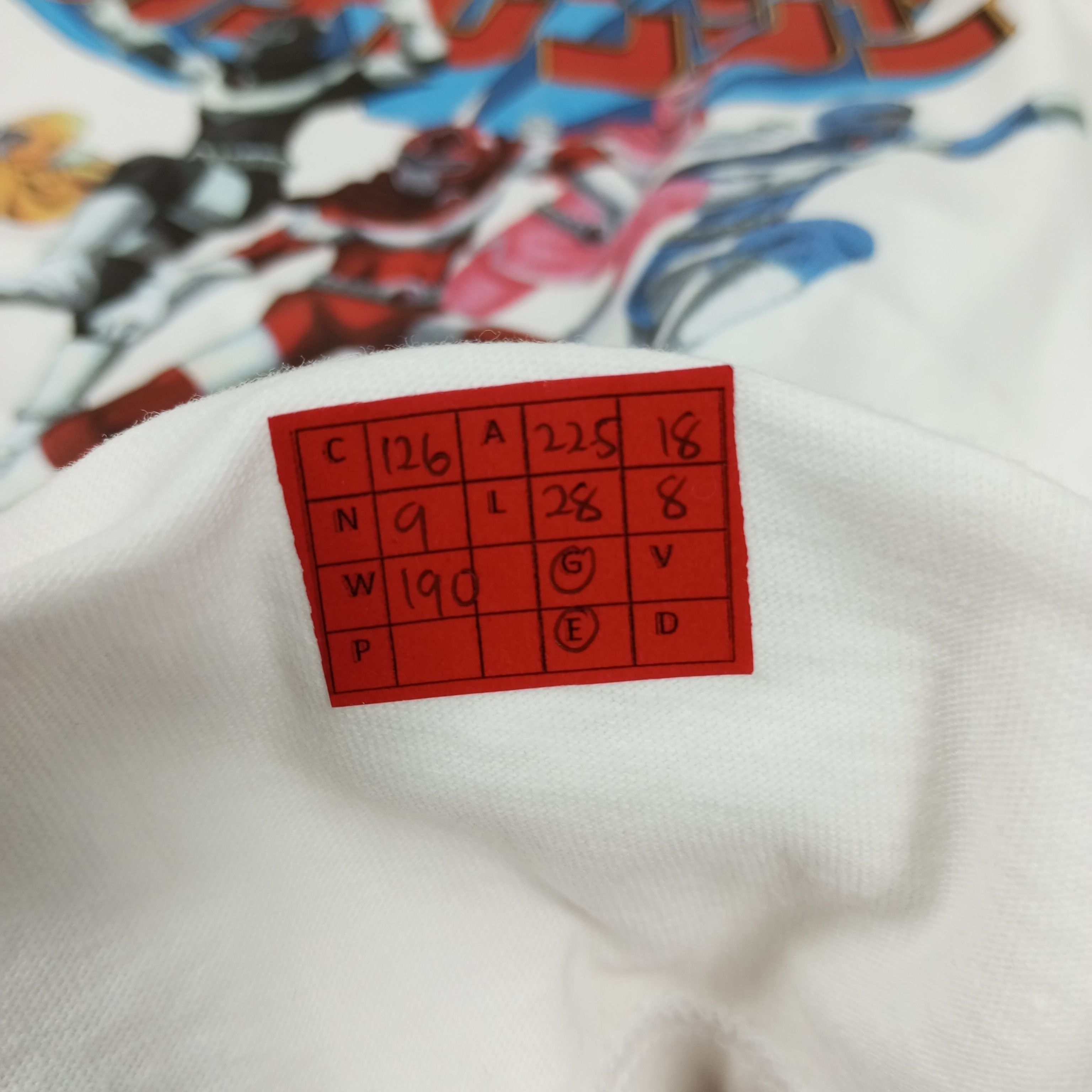 Japanese Brand × Vintage Power Rangers Japanese Superhero Cospa Tshirt Size US L / EU 52-54 / 3 - 9 Thumbnail