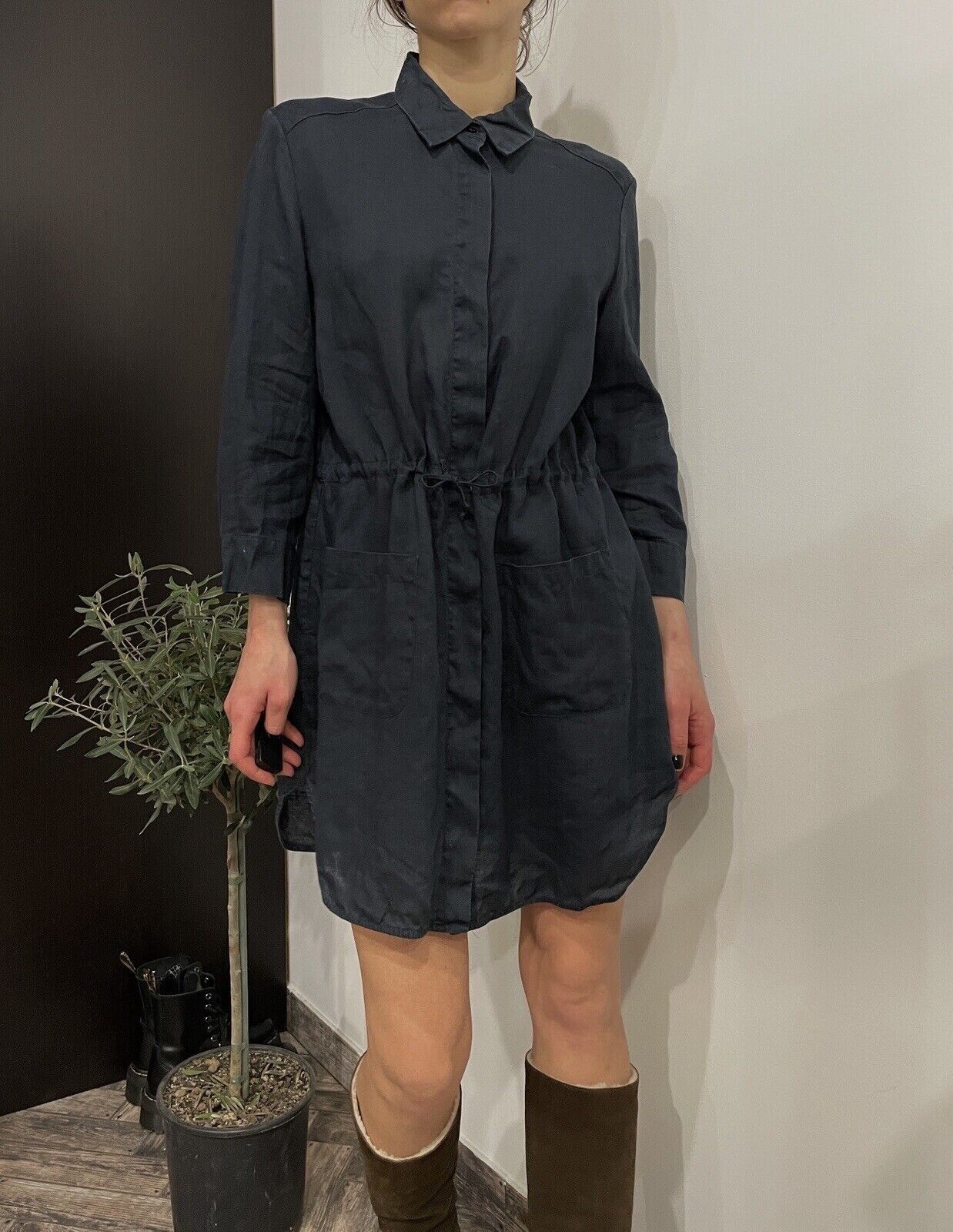 Weekend Max Mara Weekend Max Mara Linen Dress Size US12 UK14 Size XL / US 12-14 / IT 48-50 - 9 Thumbnail
