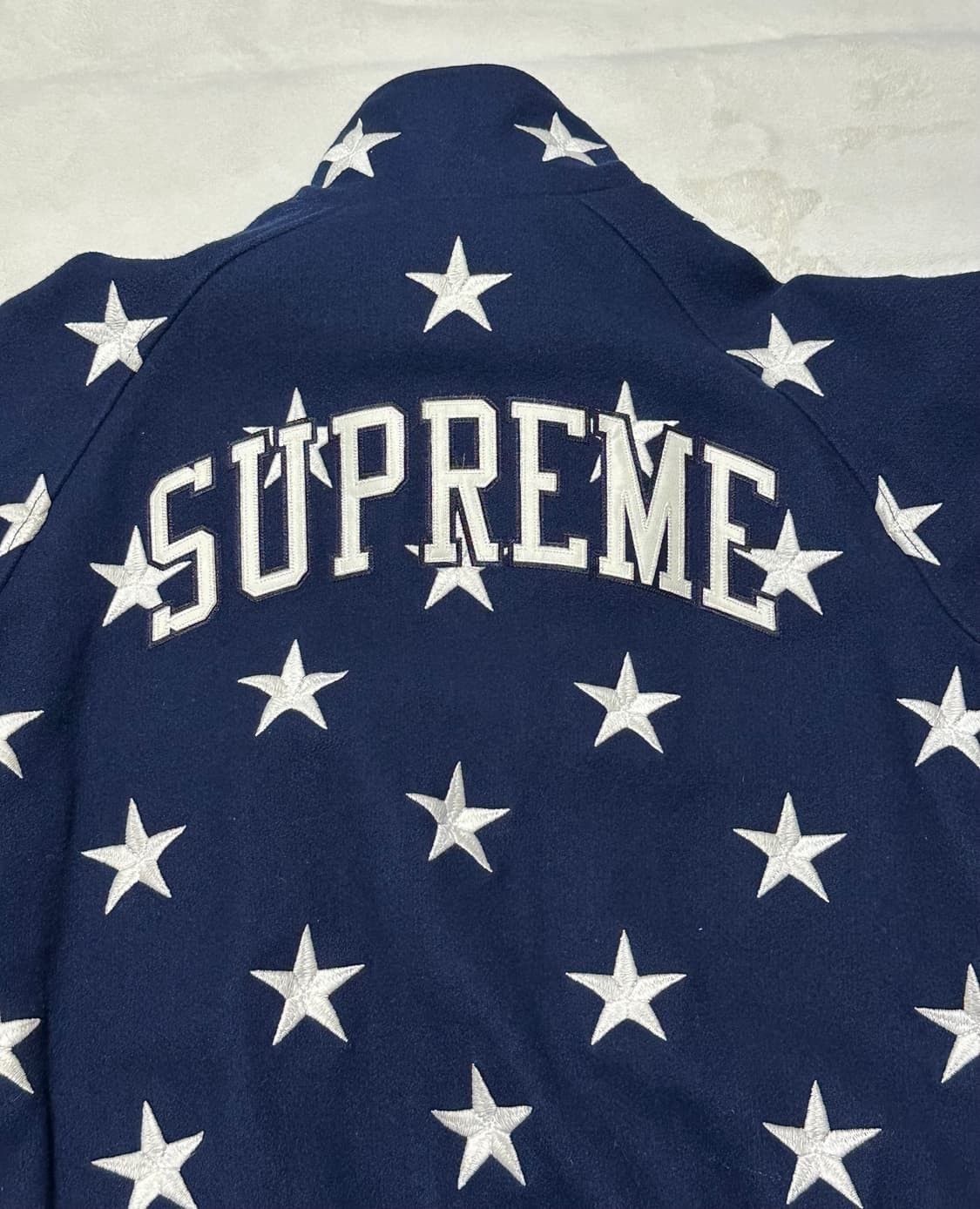 Supreme Supreme *Rare* 16FW Stars Zip Stadium Jacket Size US L / EU 52-54 / 3 - 3 Thumbnail