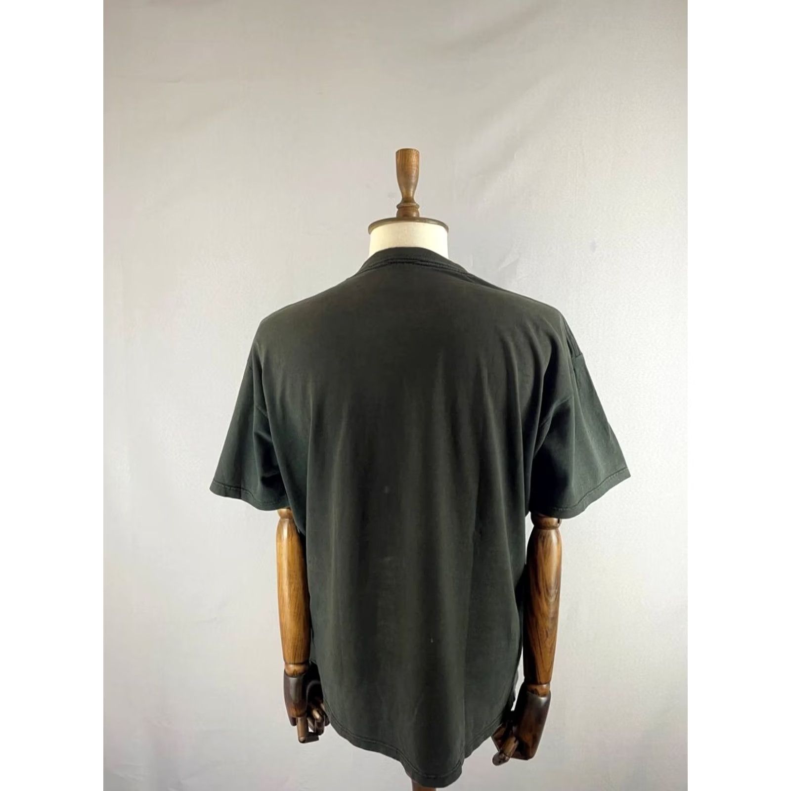 Jerzees Jerzees Mens T-Shirt XL Black Cotton Short Sleeve Crew Neck Pullover Size US XL / EU 56 / 4 - 2 Thumbnail