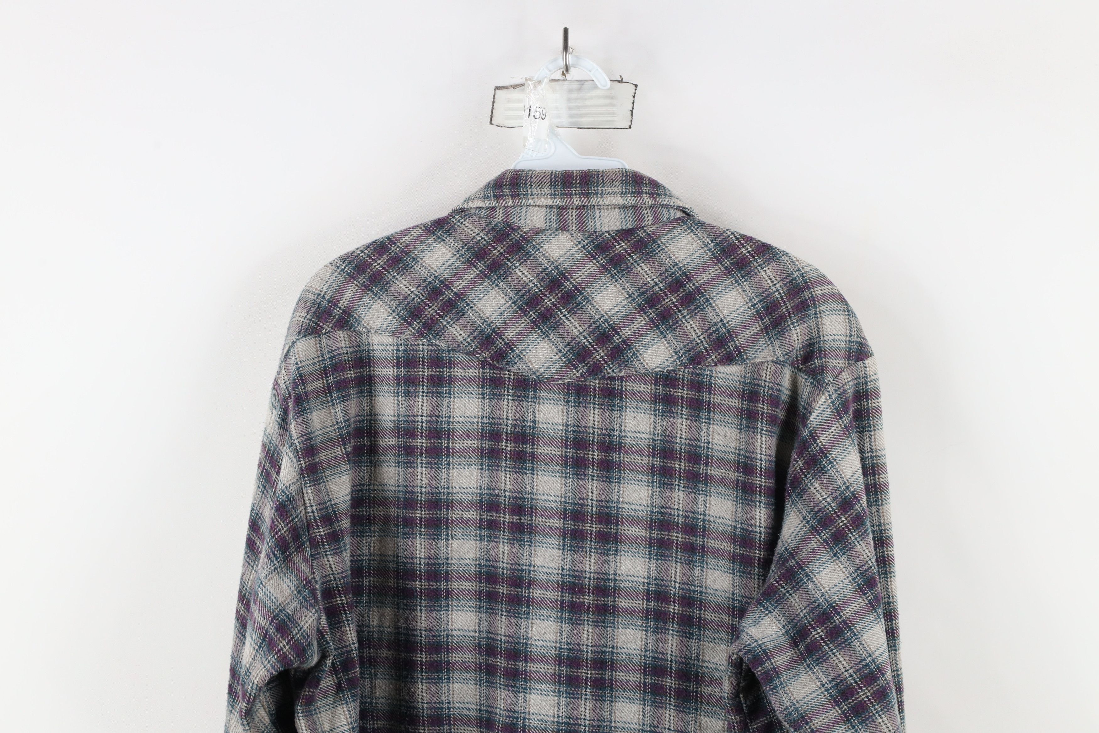 Vintage Vintage 90s Streetwear Western Flannel Button Shirt USA Size US L / EU 52-54 / 3 - 9 Thumbnail