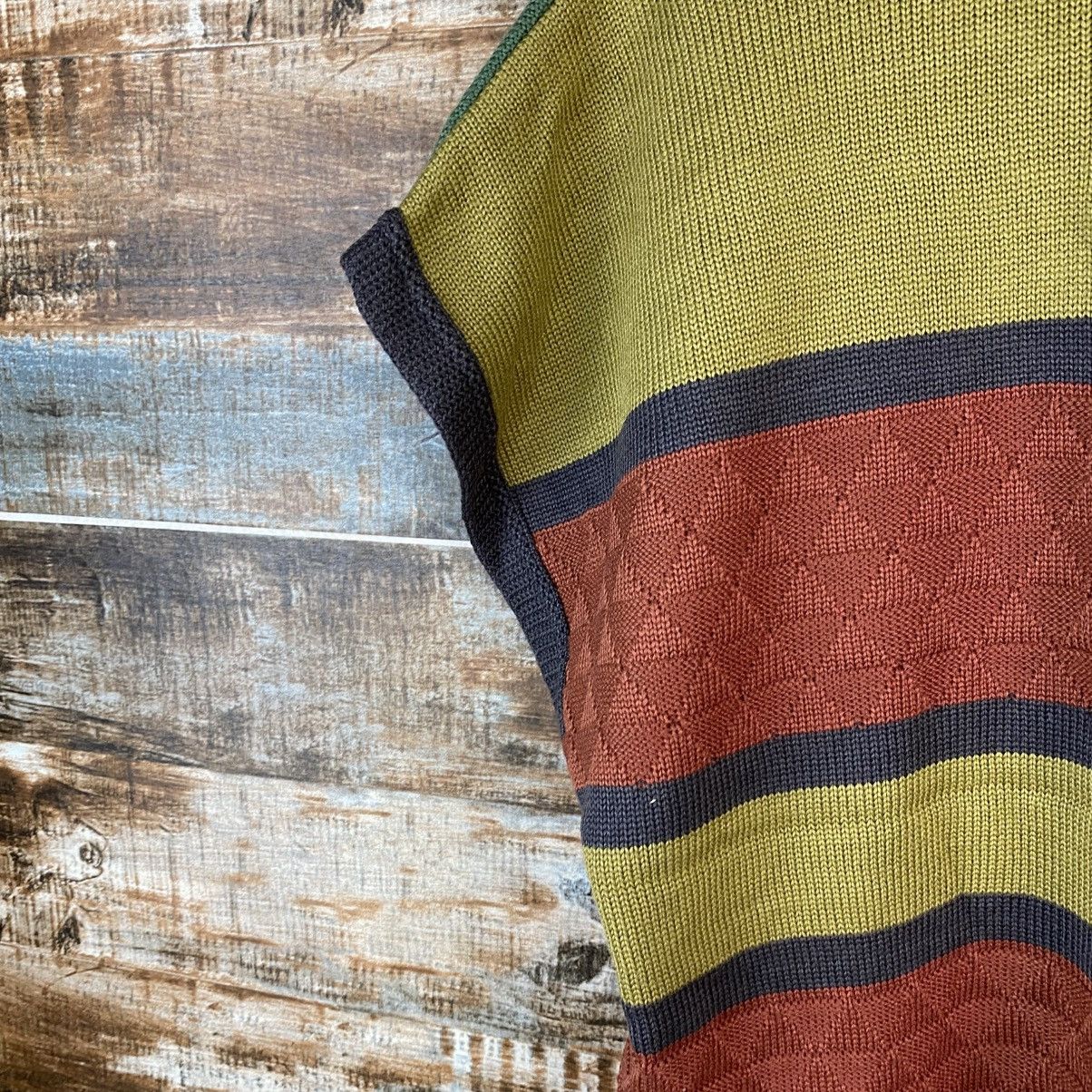 Japanese Brand DL My Mrs Beige knitwear vintage #C814 Size M / US 6-8 / IT 42-44 - 16 Thumbnail