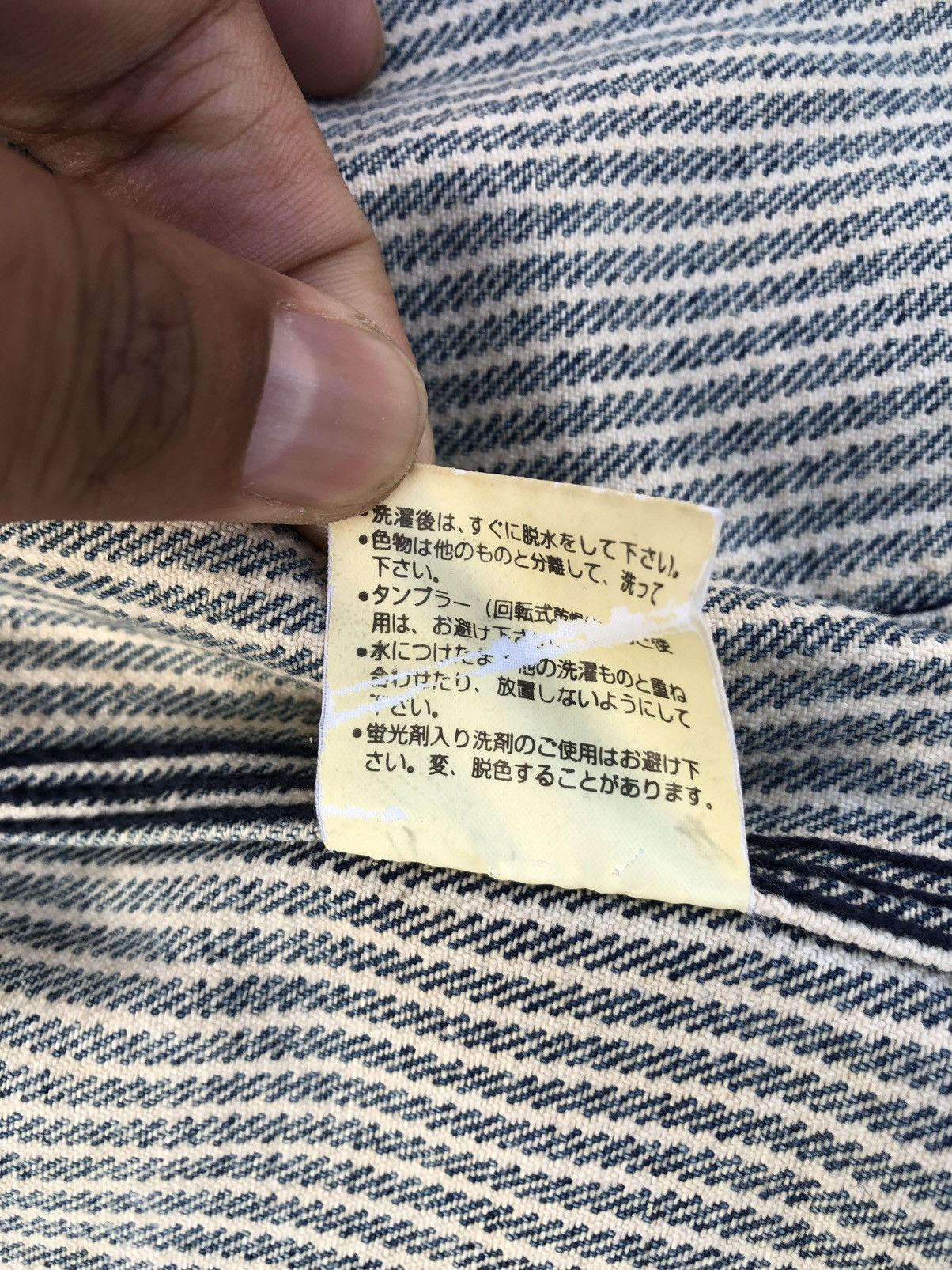 Oshkosh Vintage Oshkosh Chore Jacket Hickory Stripe Wabash Size US L / EU 52-54 / 3 - 22 Thumbnail
