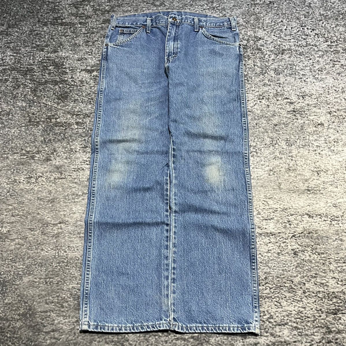 Dickies Vintage Y2K Dickies Baggy Workwear Skater Carpenter Jeans Size US 34 / EU 50 - 2 Thumbnail