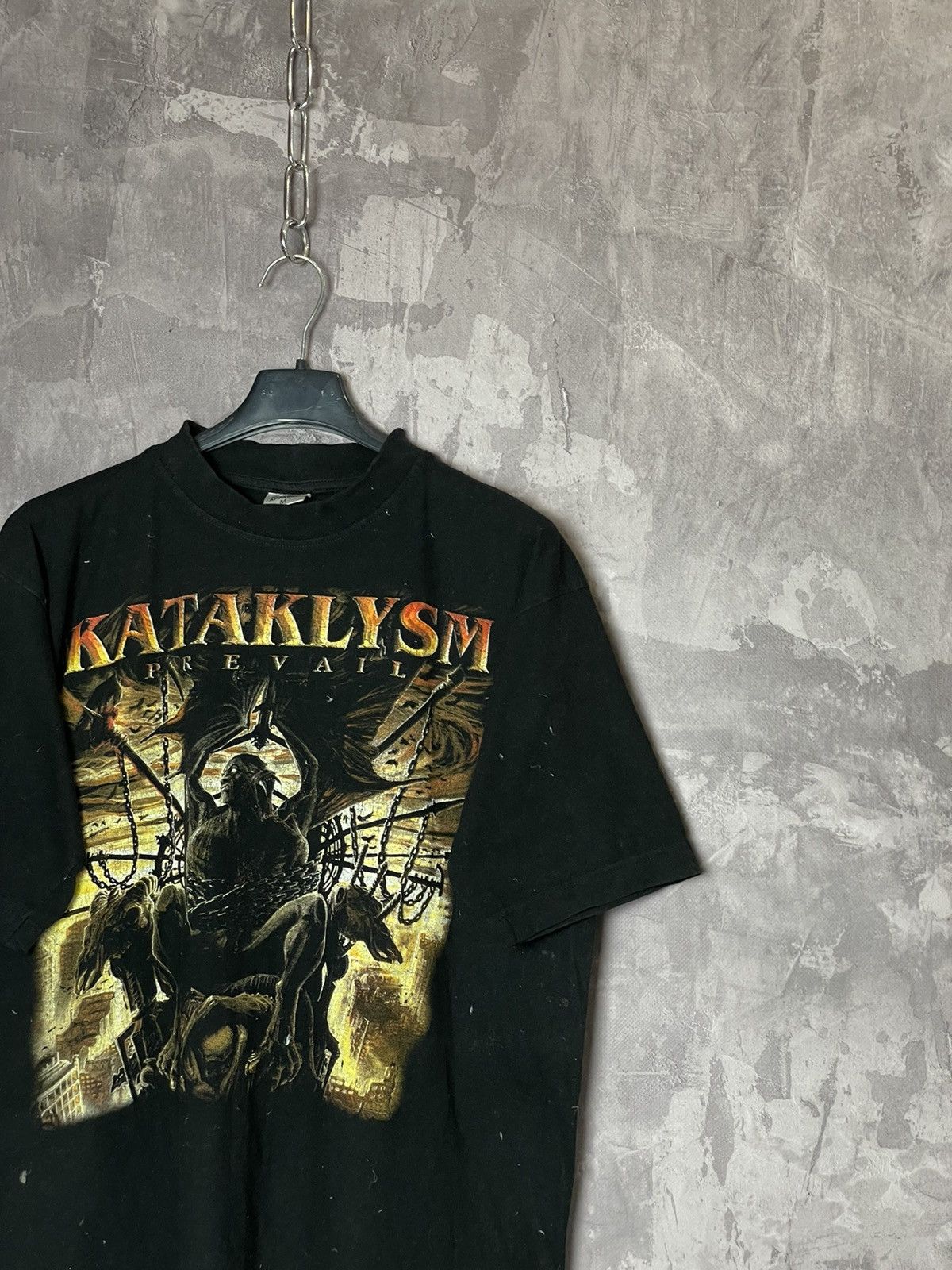 Band Tees × Vintage Vintage 00s Prevail Band T-Shirt Kataklysm Death Metal Size US M / EU 48-50 / 2 - 4 Thumbnail
