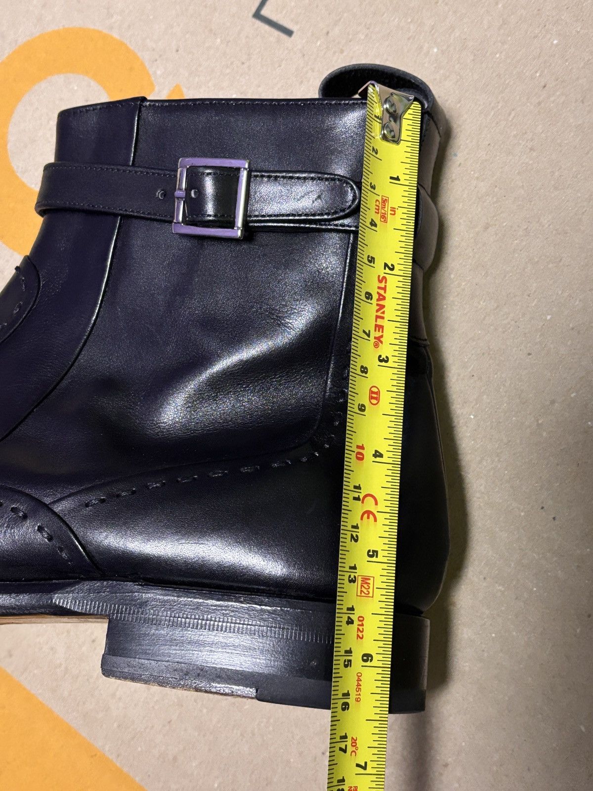 Leather Cordwainer Leather Zip Belt Boots Size US 7 / EU 40 - 10 Thumbnail