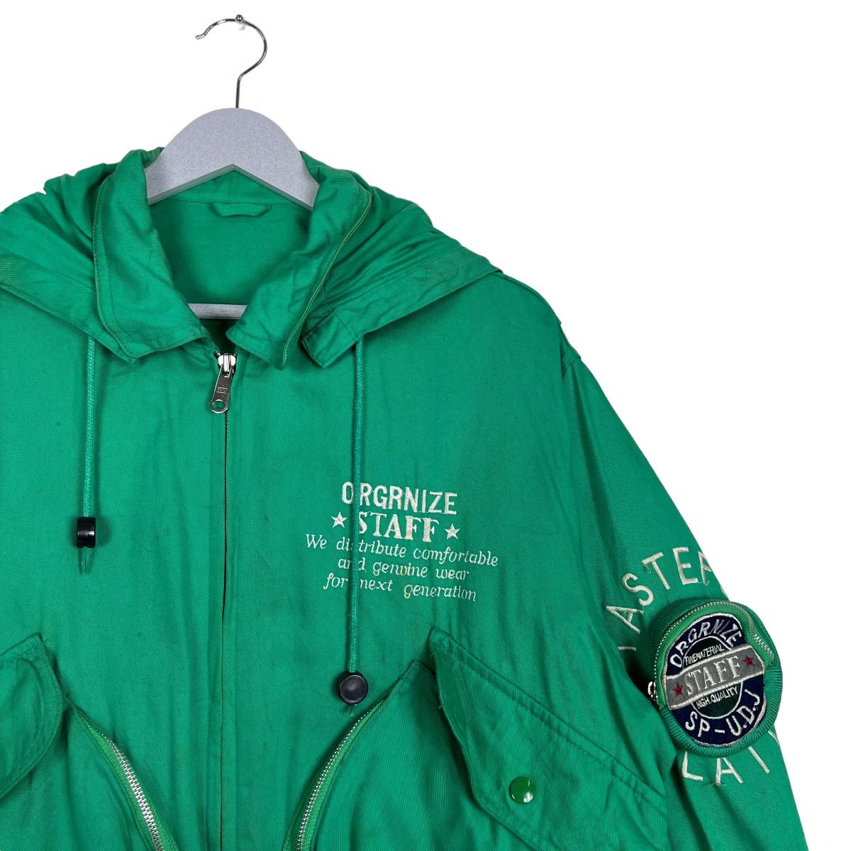 Japanese Brand 🔥 VINTAGE MDS OFFROAD HOODIES BOMBER JACKET Size US M / EU 48-50 / 2 - 7 Thumbnail