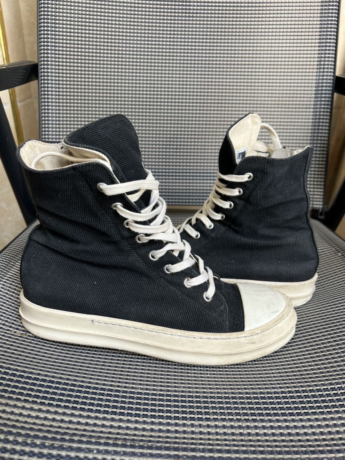 Rick Owens Drkshdw Rick Owens DRKSHDW Ramones Size US 5.5 / EU 38 - 4 Thumbnail