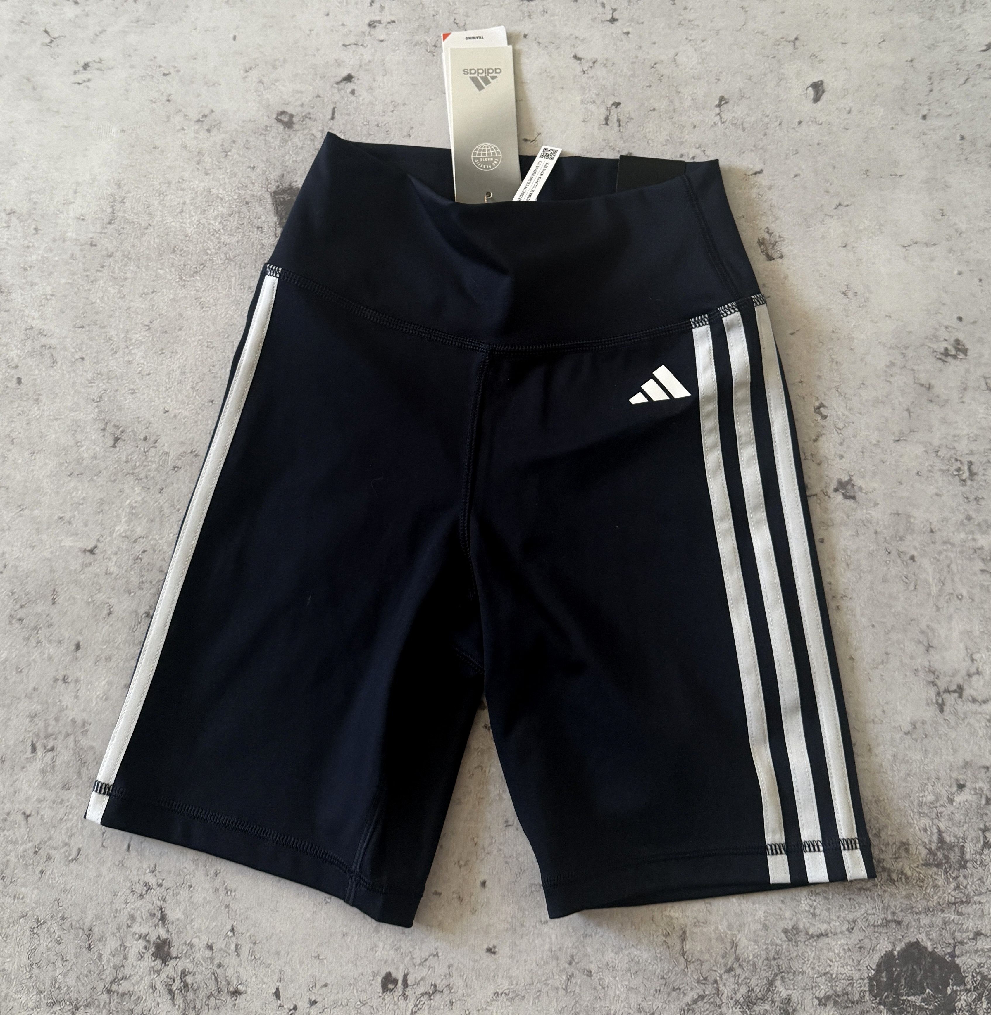 Adidas Adidas Training Essentials 3-Stripes High Waist Thighs XS Size 26" / US 2 / IT 38 - 2 Thumbnail