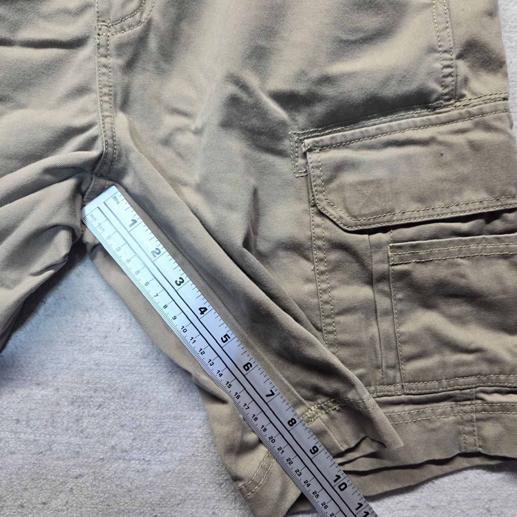 Vintage RedHead Cargo Shorts Beige Cotton Blend Adult Men's Size 32 Casual Outdoor Size US 32 / EU 48 - 6 Thumbnail