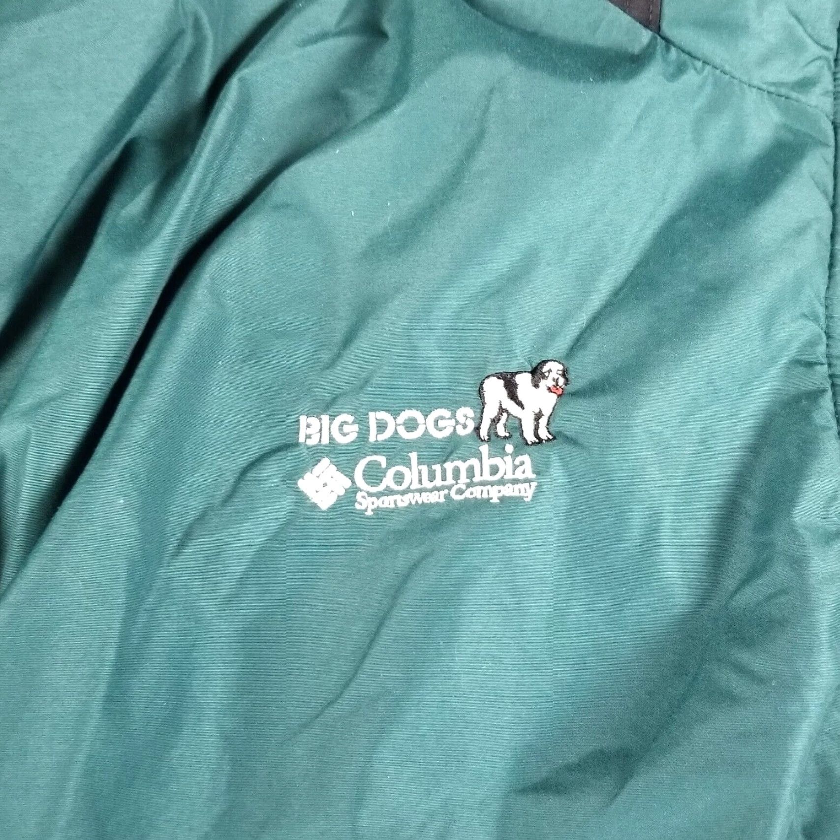Big Dogs VINTAGE Big Dogs X Columbia Coat Mens 2XL Green Long Zip Fleece Lined Jacket Size US XXL / EU 58 / 5 - 4 Thumbnail