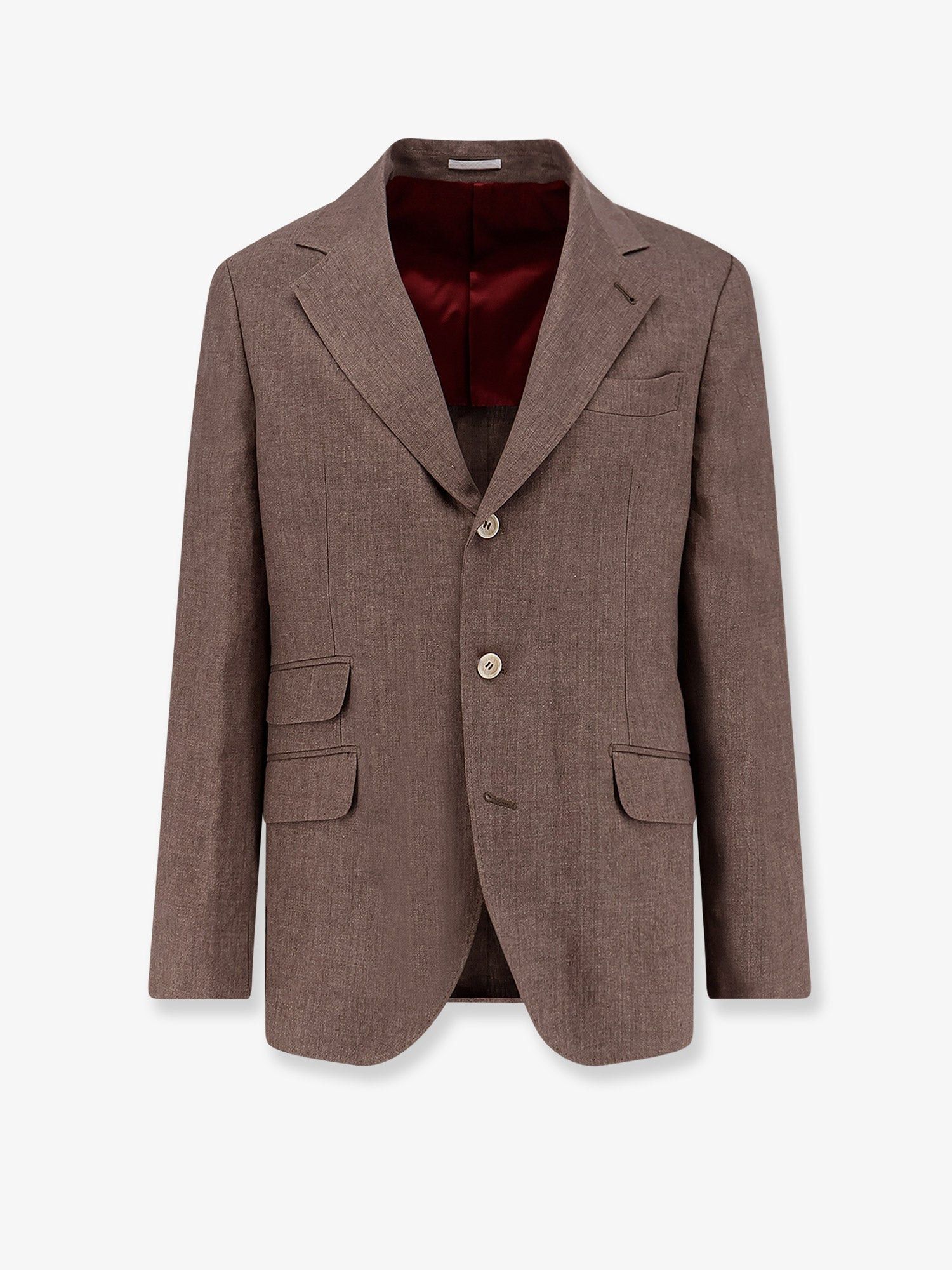 Brunello Cucinelli Linen Blazer Size US L / EU 52-54 / 3 - 1 Thumbnail