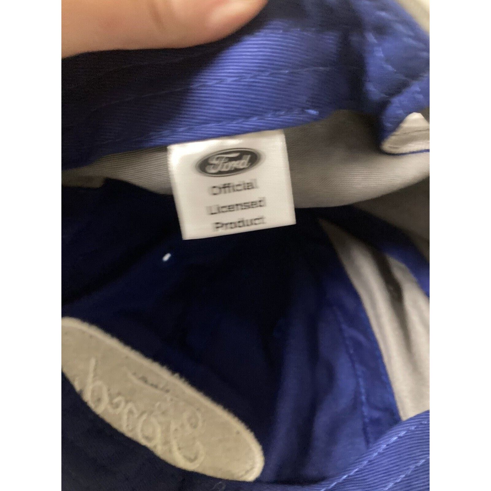 Ford FORD Product Diamond Plate Snapback Hat Cap Blue Grey 2019 Size ONE SIZE - 8 Thumbnail